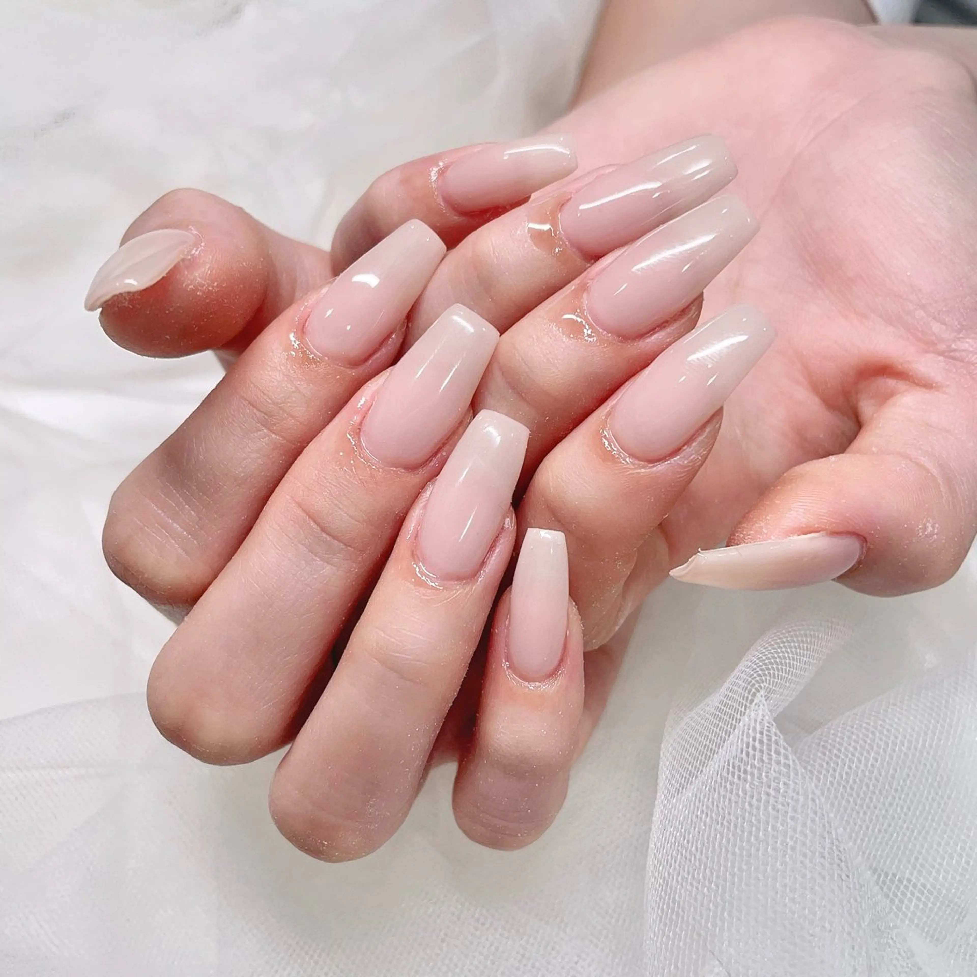 ネイル ワンカラーネイル ジョアアンジェ京橋店 MARINA‎🤍のネイルデザイン