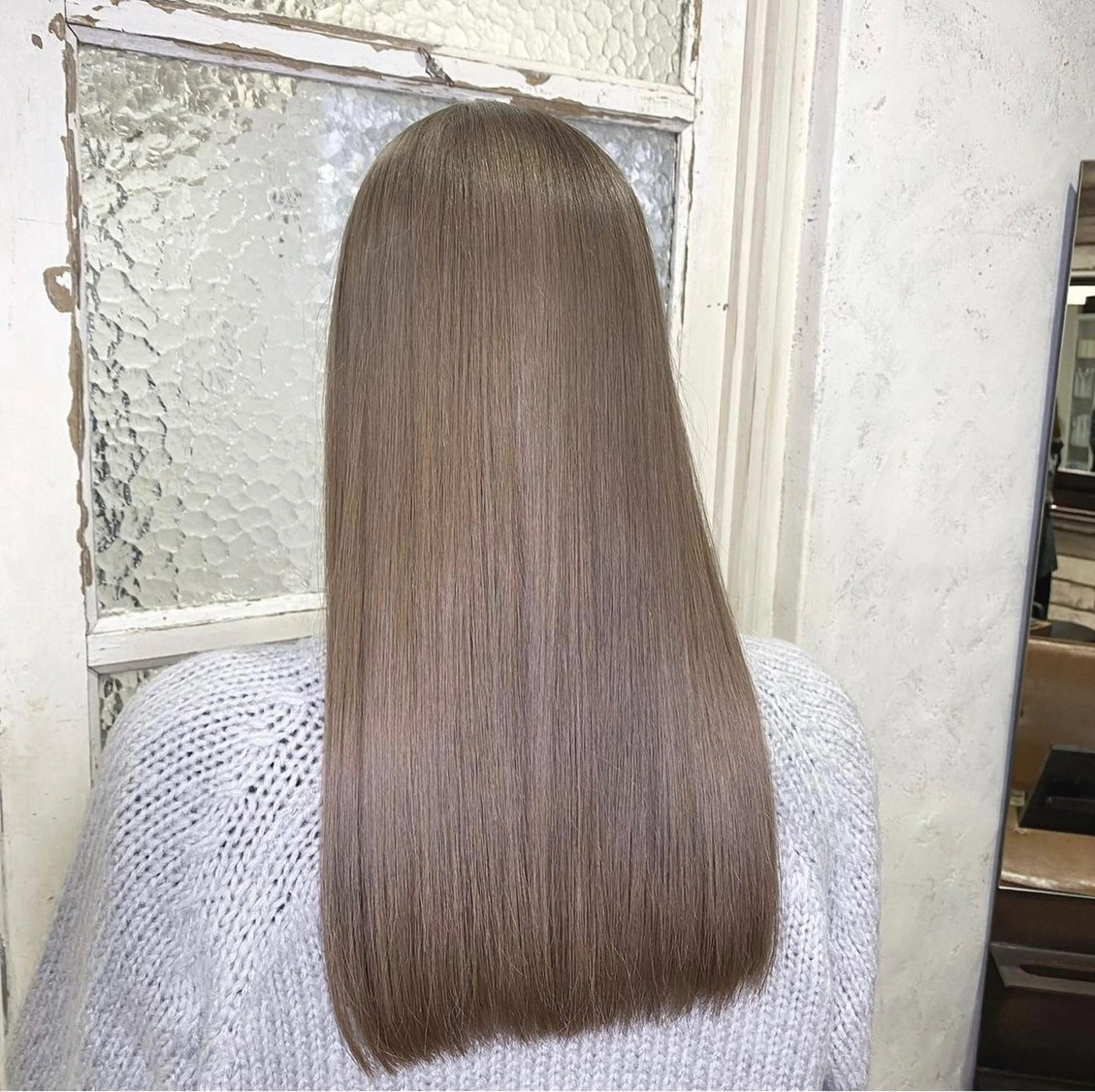 ロング 髪質改善 縮毛矯正 縮毛矯正 縮毛矯正ヘアアレンジ 🌸三輪知優🌸のヘアスタイル