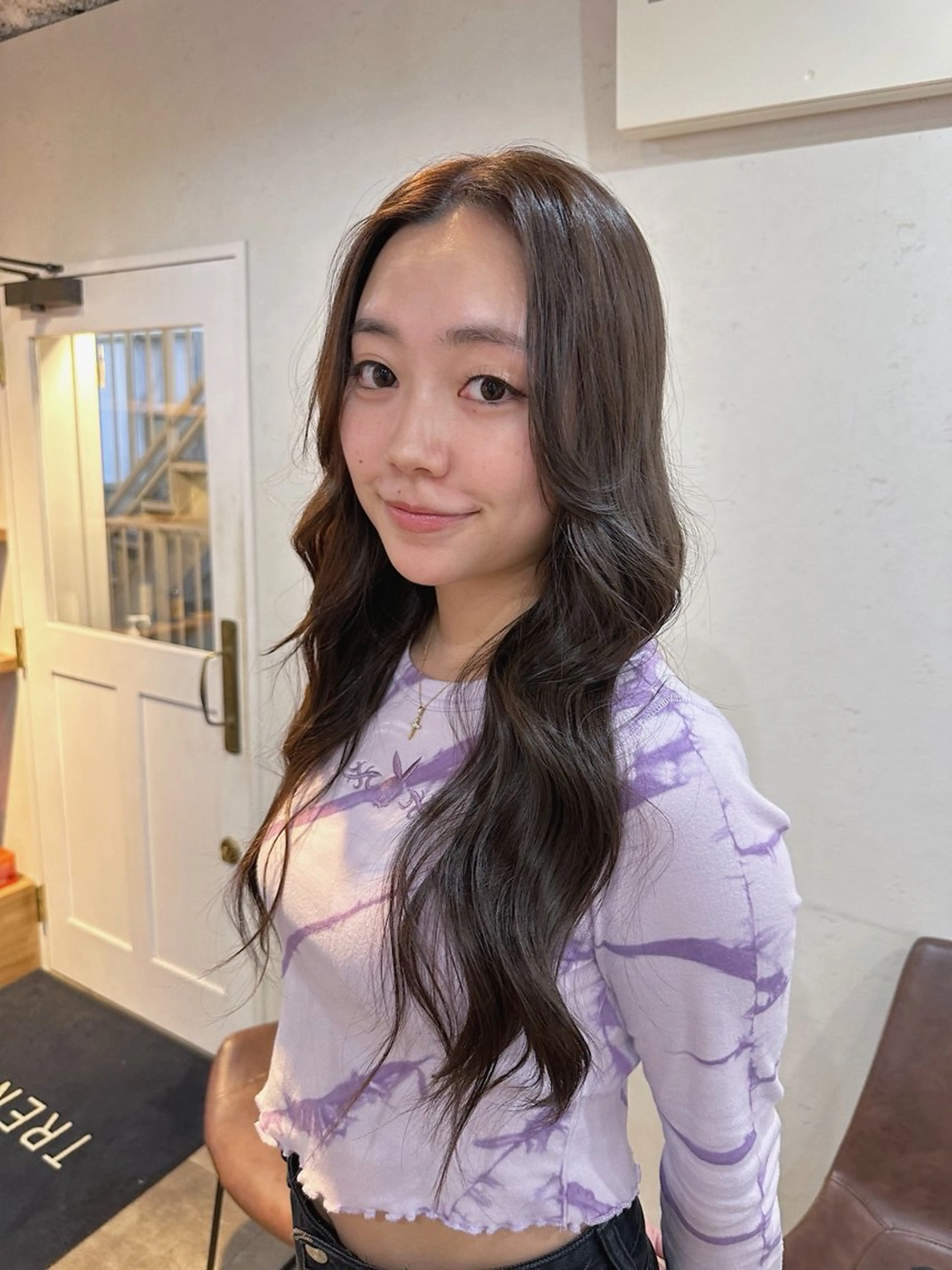 ロング カット 🧣misaki 透明感カラー🧣のヘアスタイル