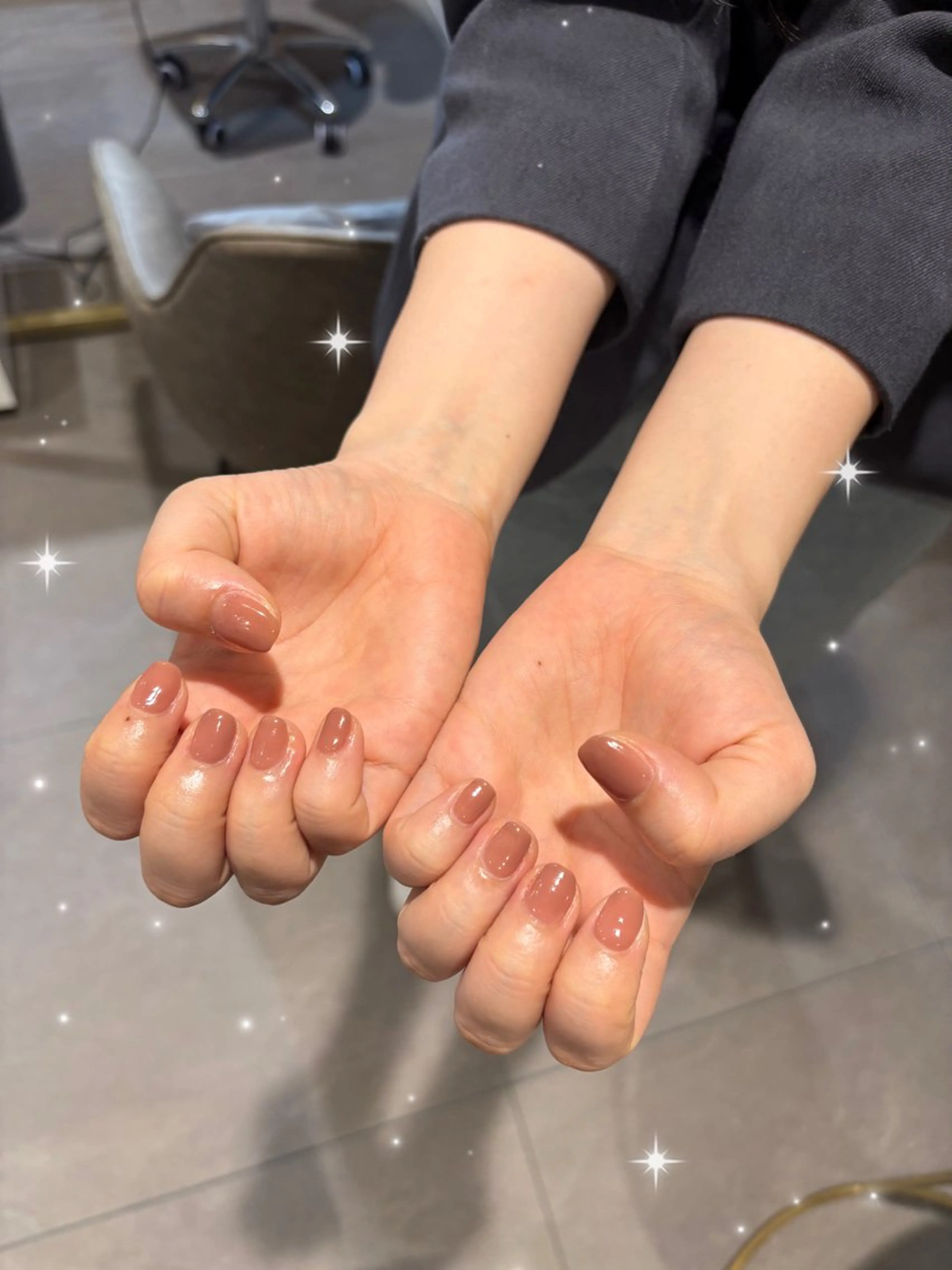 ネイル ワンカラーネイル シンプルネイル 🎀RinRin🎀 Nail💅二子玉川のネイルデザイン