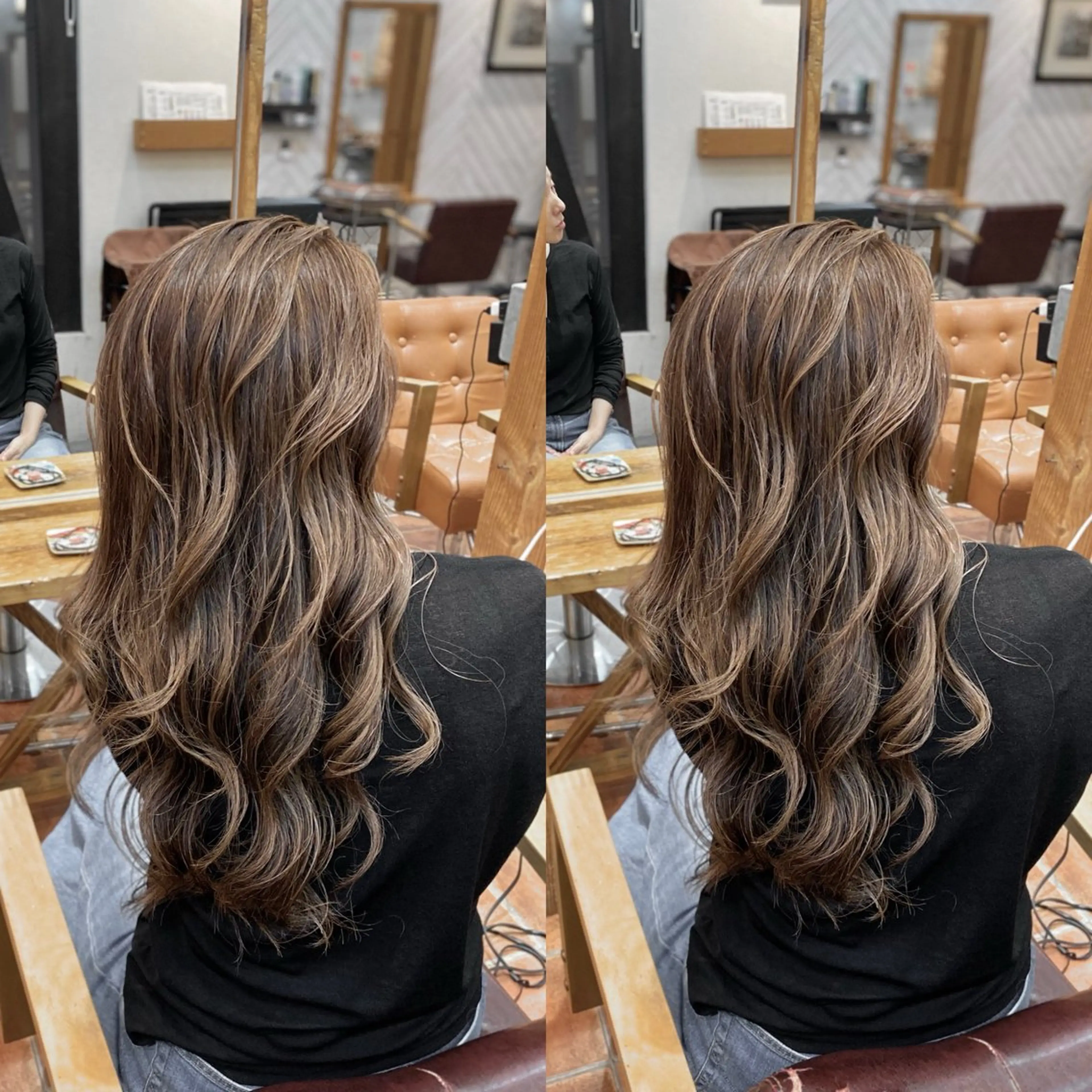 セミロング カラー カット ヘアカラー 木村丈晴✂️ご来店 お待ちしてます😊のヘアスタイル