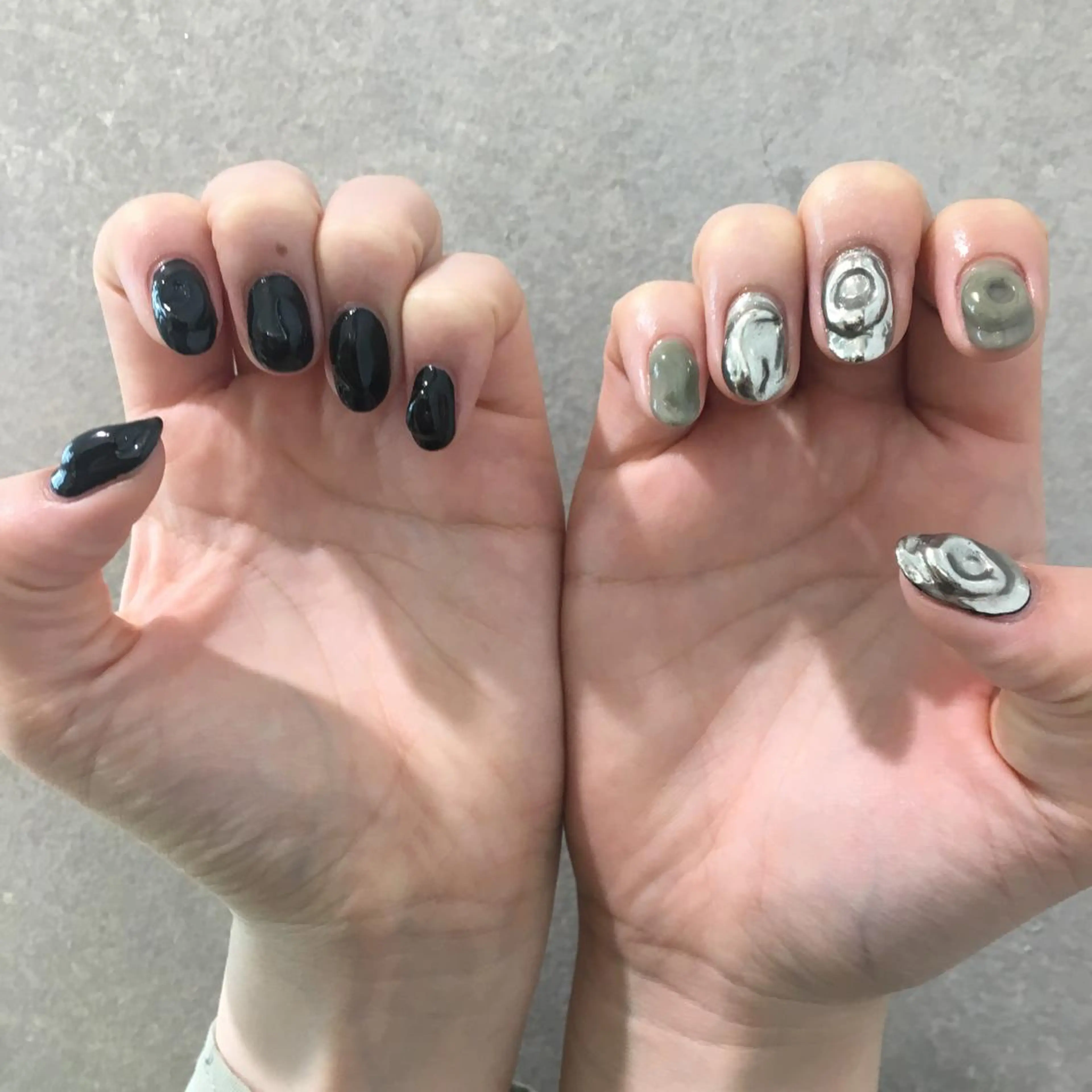 カラー ネイル カット ヘアカラー 【似合わせ提案】鈴木 舞のネイルデザイン