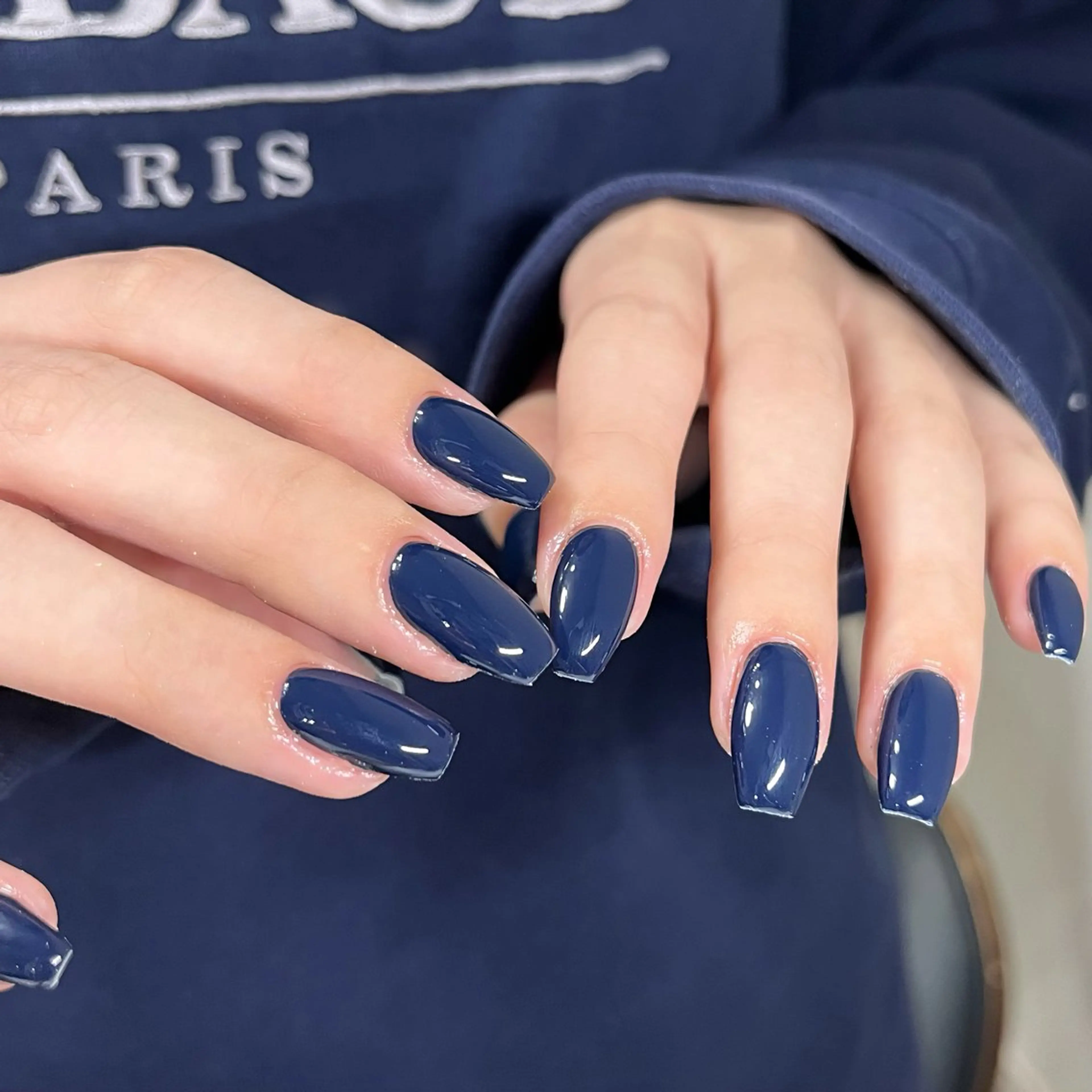 ネイル クリアネイル ニュアンスネイル ワンカラーネイル ショートネイル ワンホンネイル ハンドネイル ハンドケア 🫧OPELIA NAIL渋谷🫧のネイルデザイン