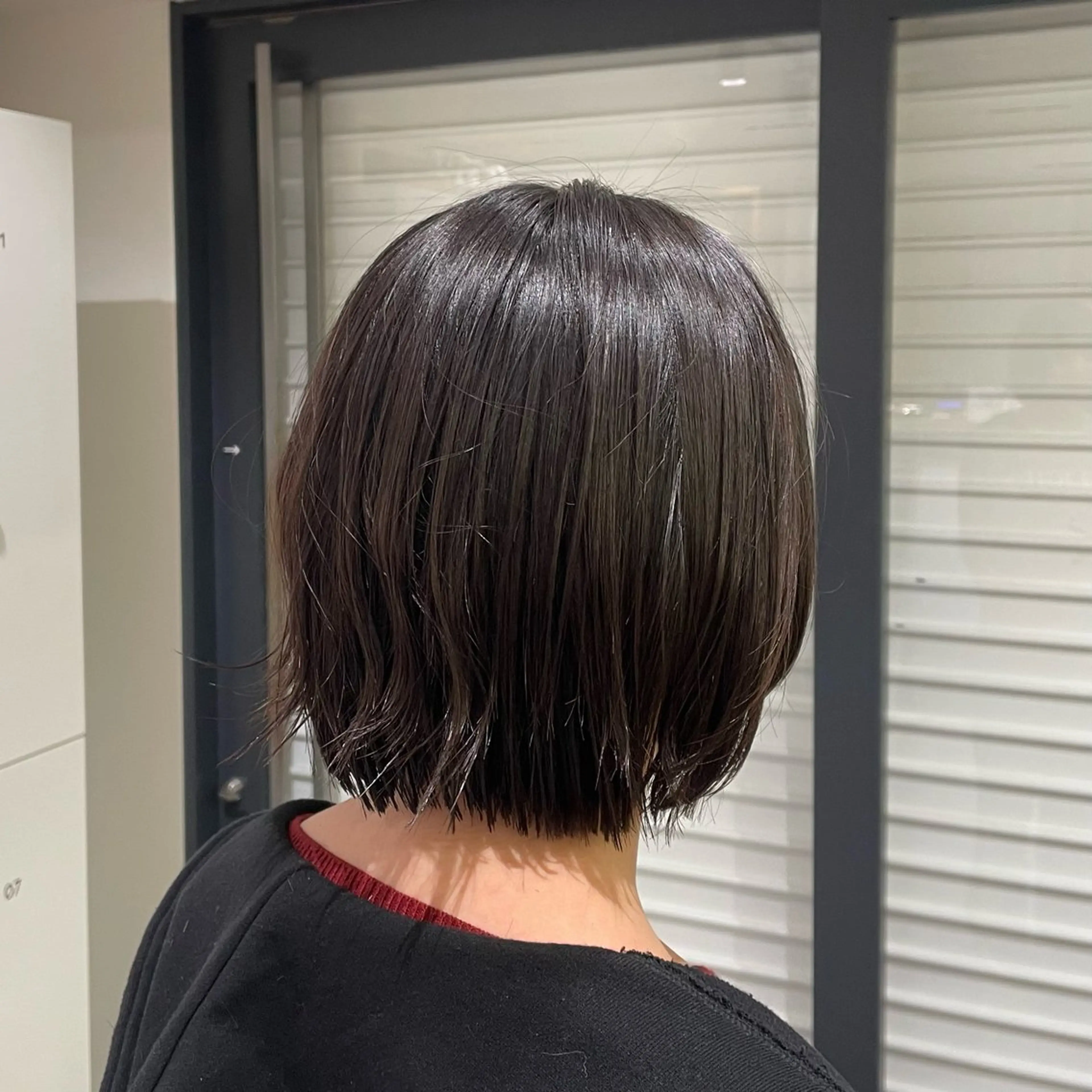 ショート ボブ レイヤーカット 外ハネヘア モデル募集中🍤 清水 美陽のヘアスタイル