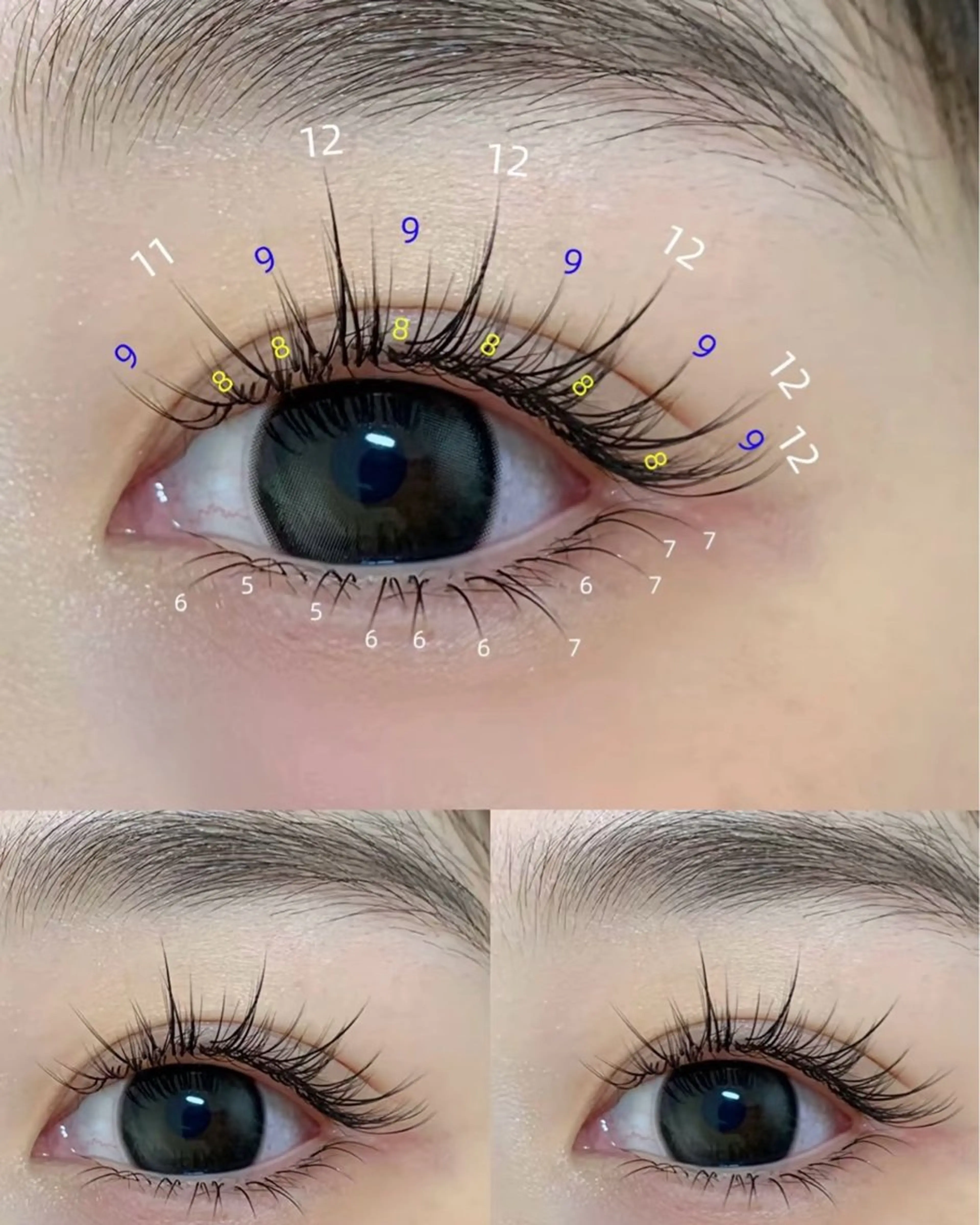 マツエク・マツパ The Bomのマツエク・マツパデザイン