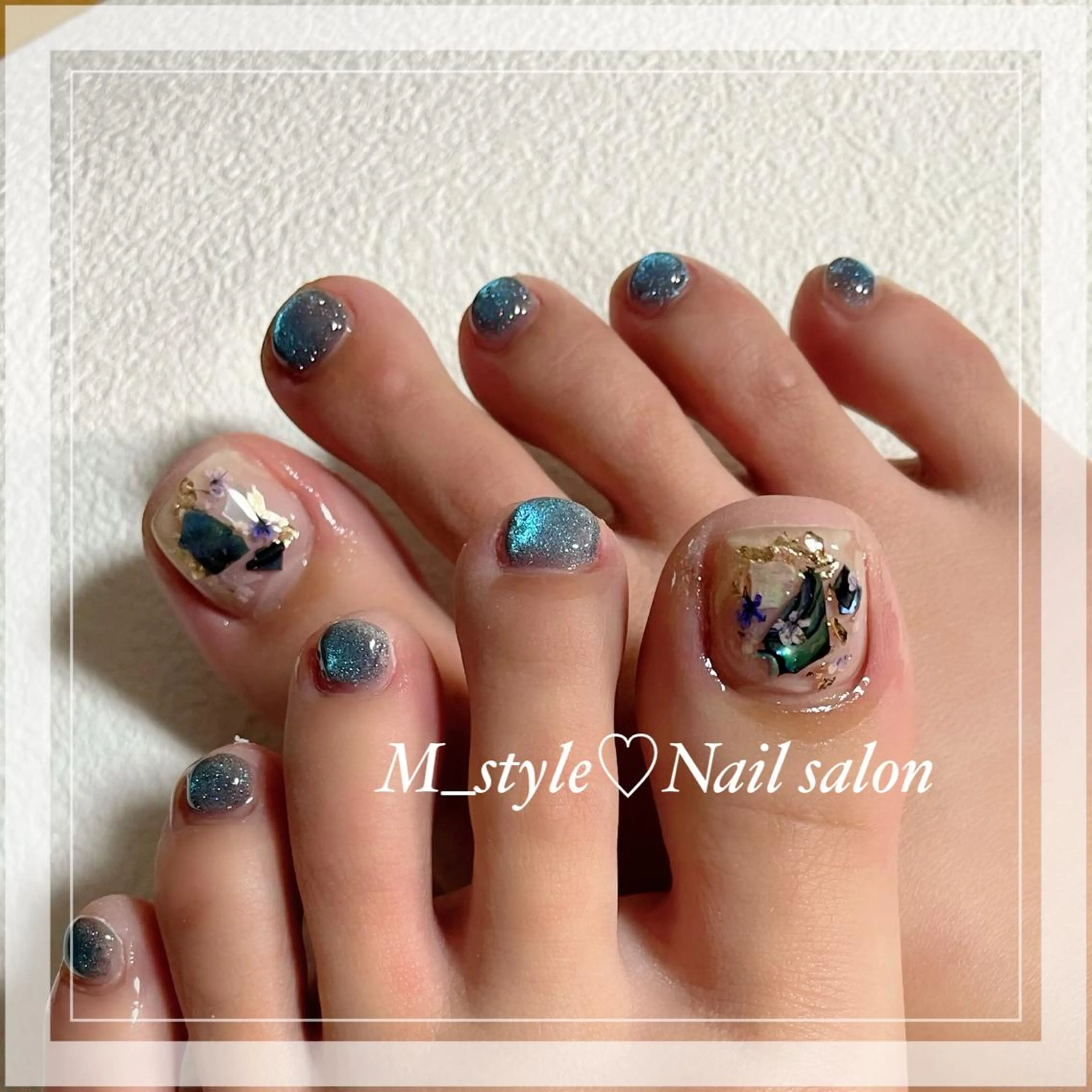 ネイル 下妻市ﾈｲﾙｻﾛﾝ M_styleのネイルデザイン