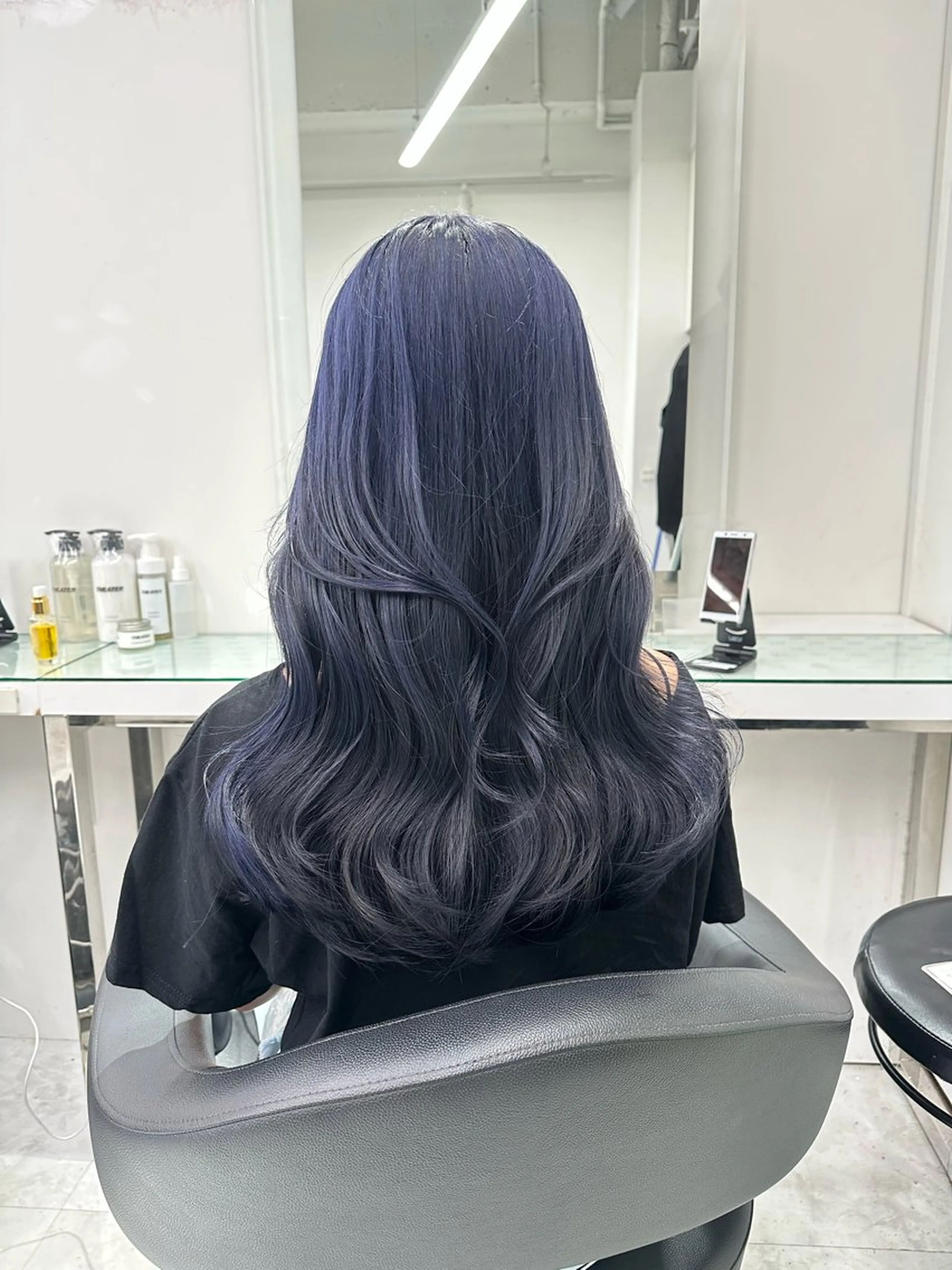 ロング カラー ヘアカラー トリートメント ヘッドスパ ヘアセット ❄最強かわいいカラー ❄️MINA❄️のヘアスタイル