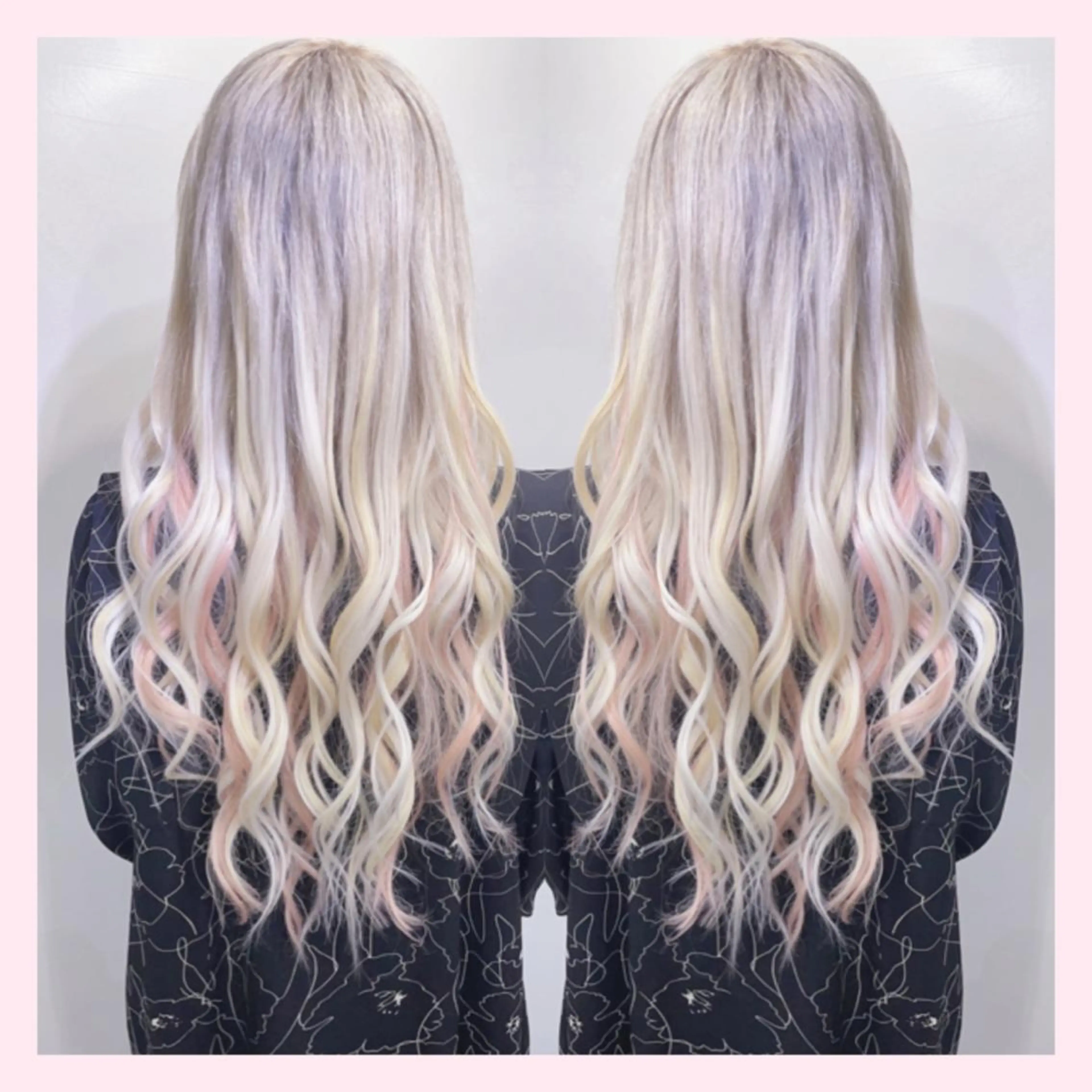 ロング カラー ヘアカラー トリートメント エクステ シシド ユウスケ Aceのヘアスタイル