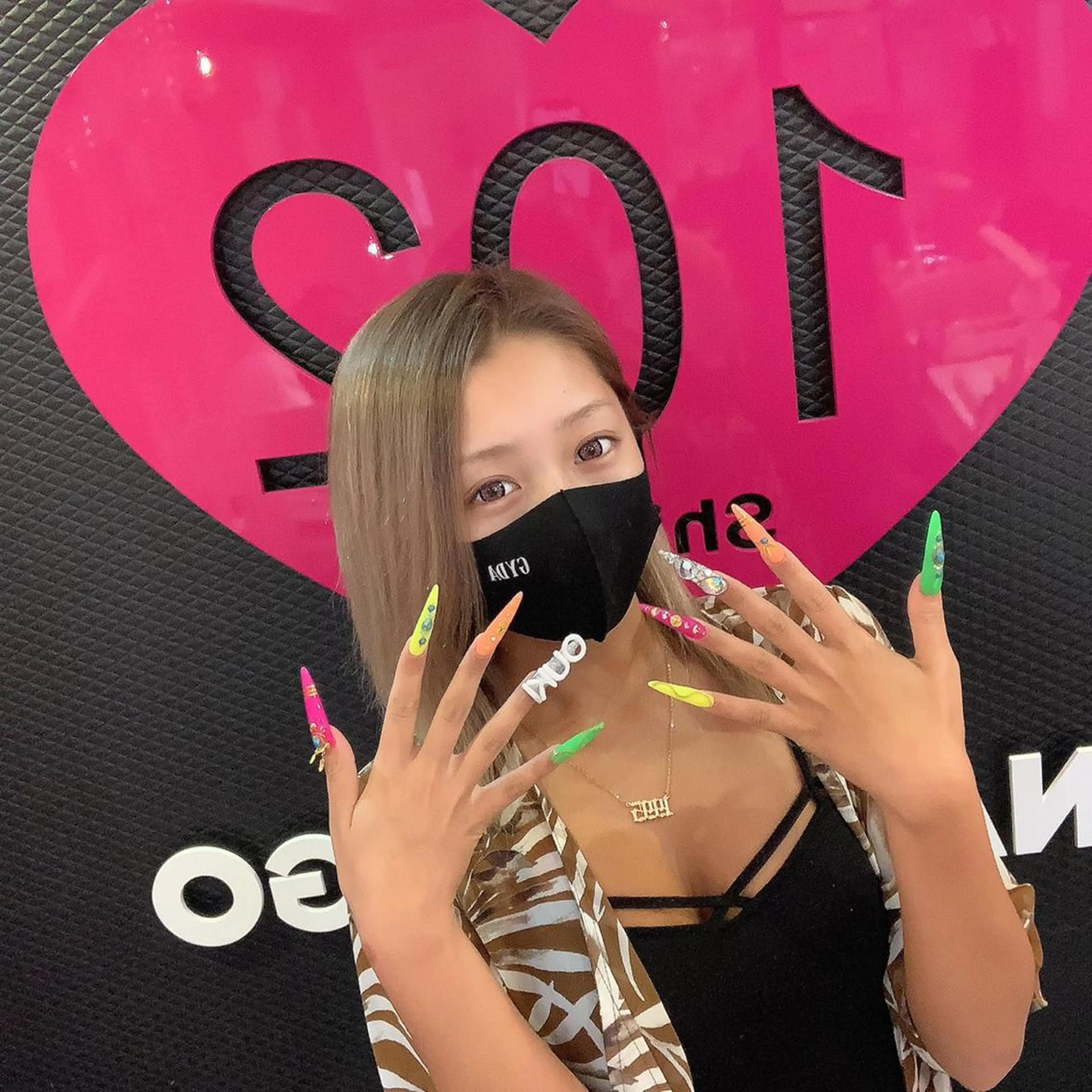 ロング カラー メンズ キッズ ネイル NAILSGOGO shibuyaのネイルデザイン