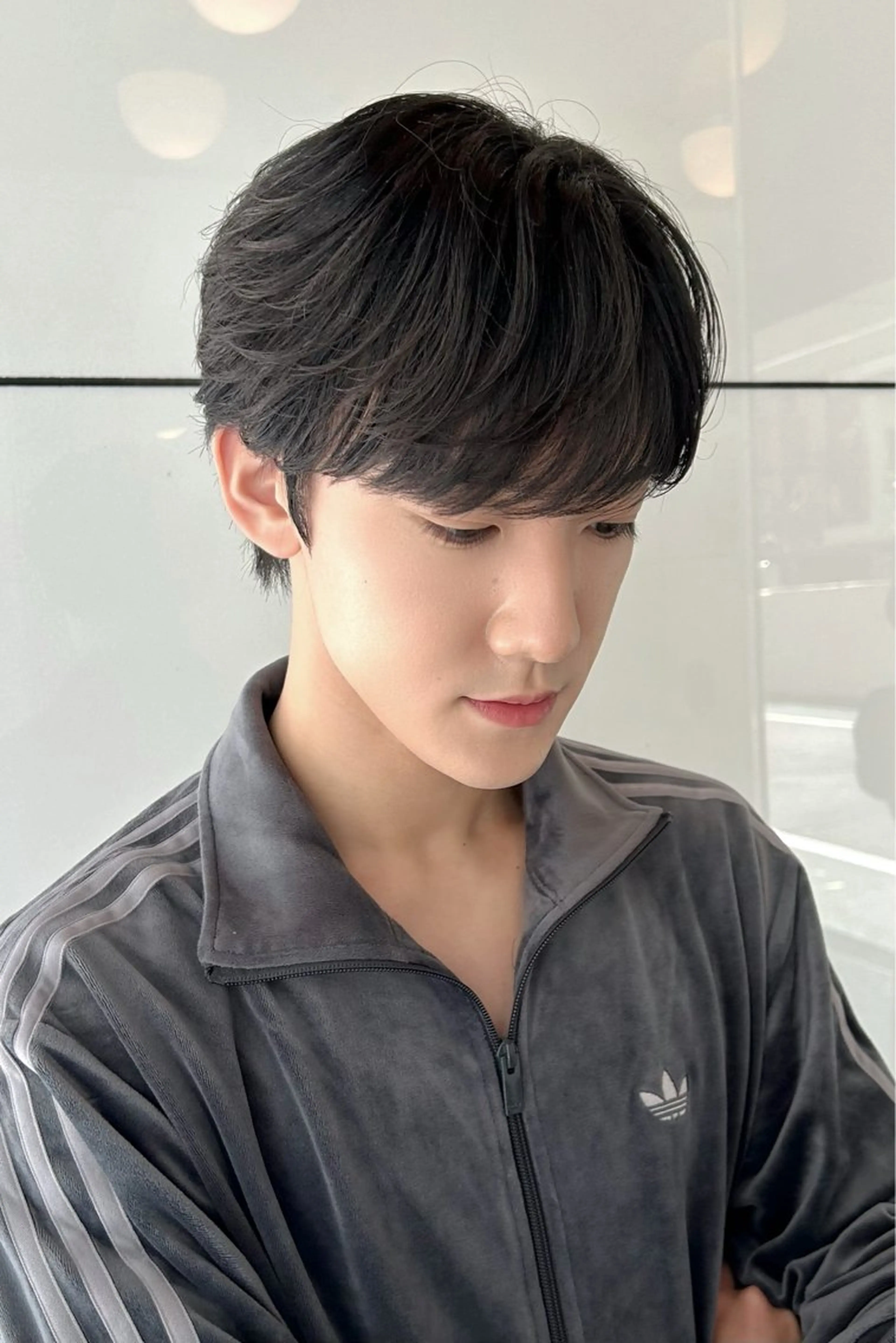 ショート カラー メンズ カット ヘアセット メンズスタイリスト 前田雄輝のヘアスタイル