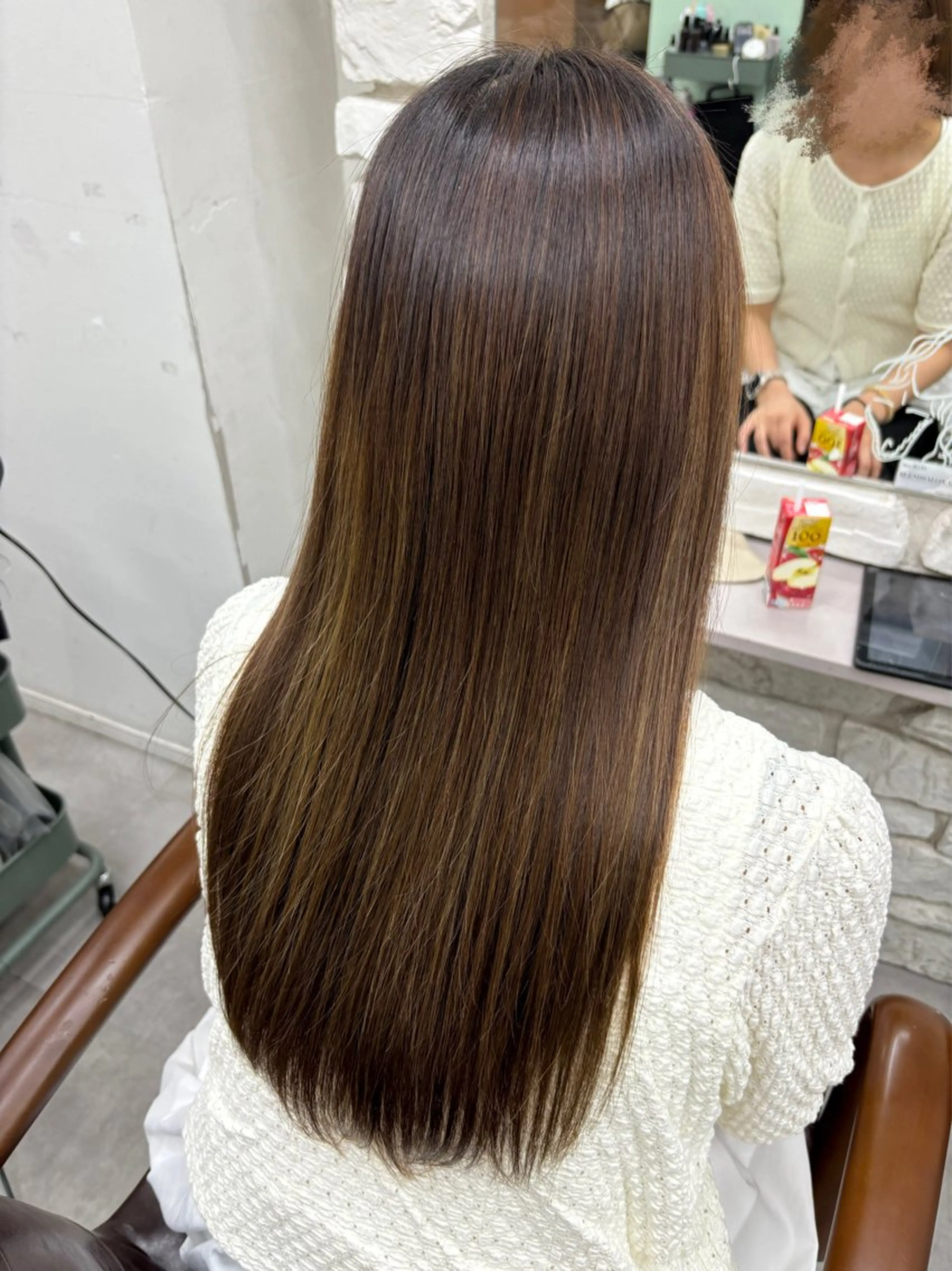 ロング カット 縮毛矯正 I see所属・I see/天王寺/ 髪質改善/本田 唯のヘアスタイル