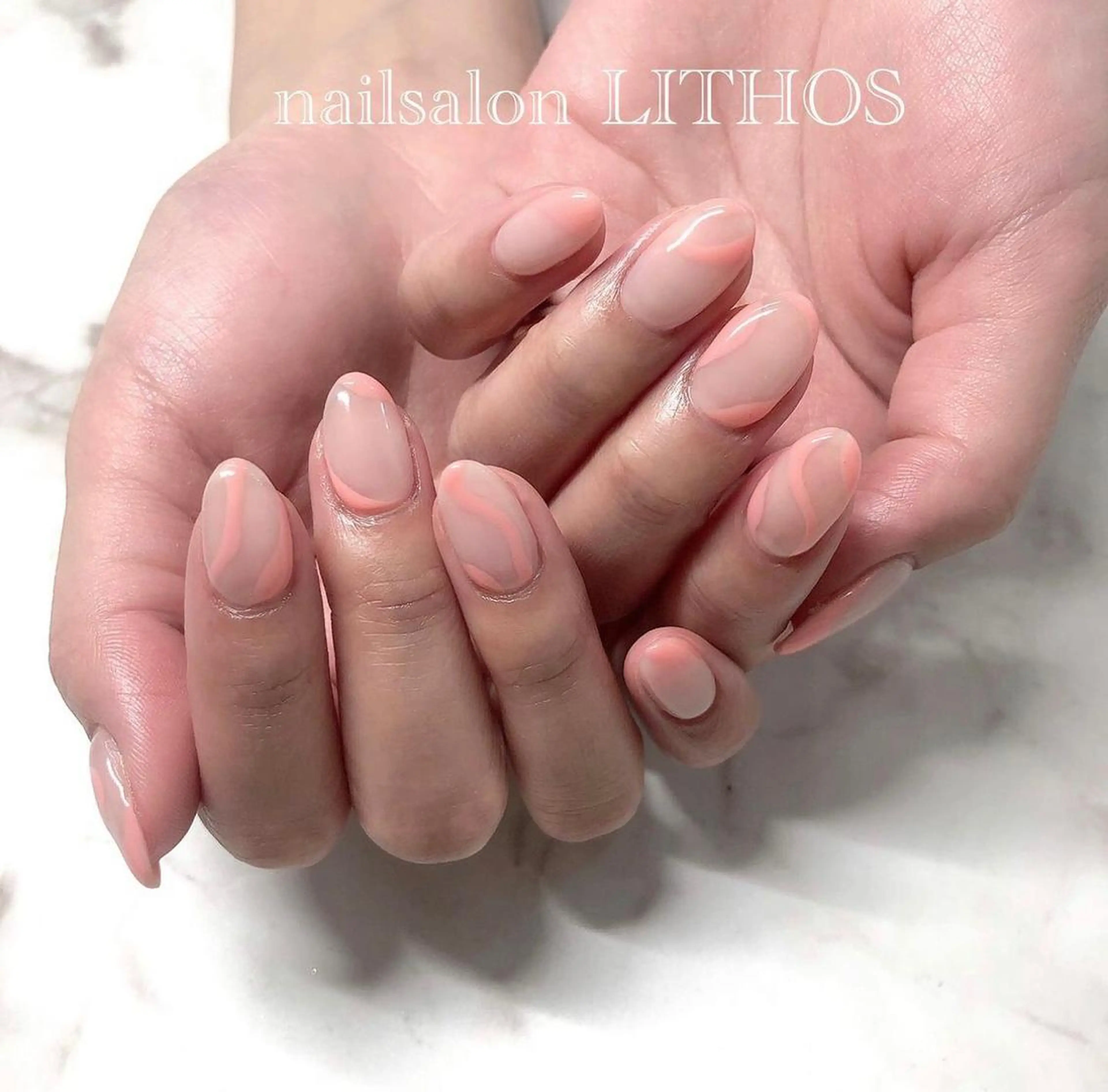 ネイル ハンドネイル nailsalon Lithos所属・nailsalon Recontreのネイルデザイン
