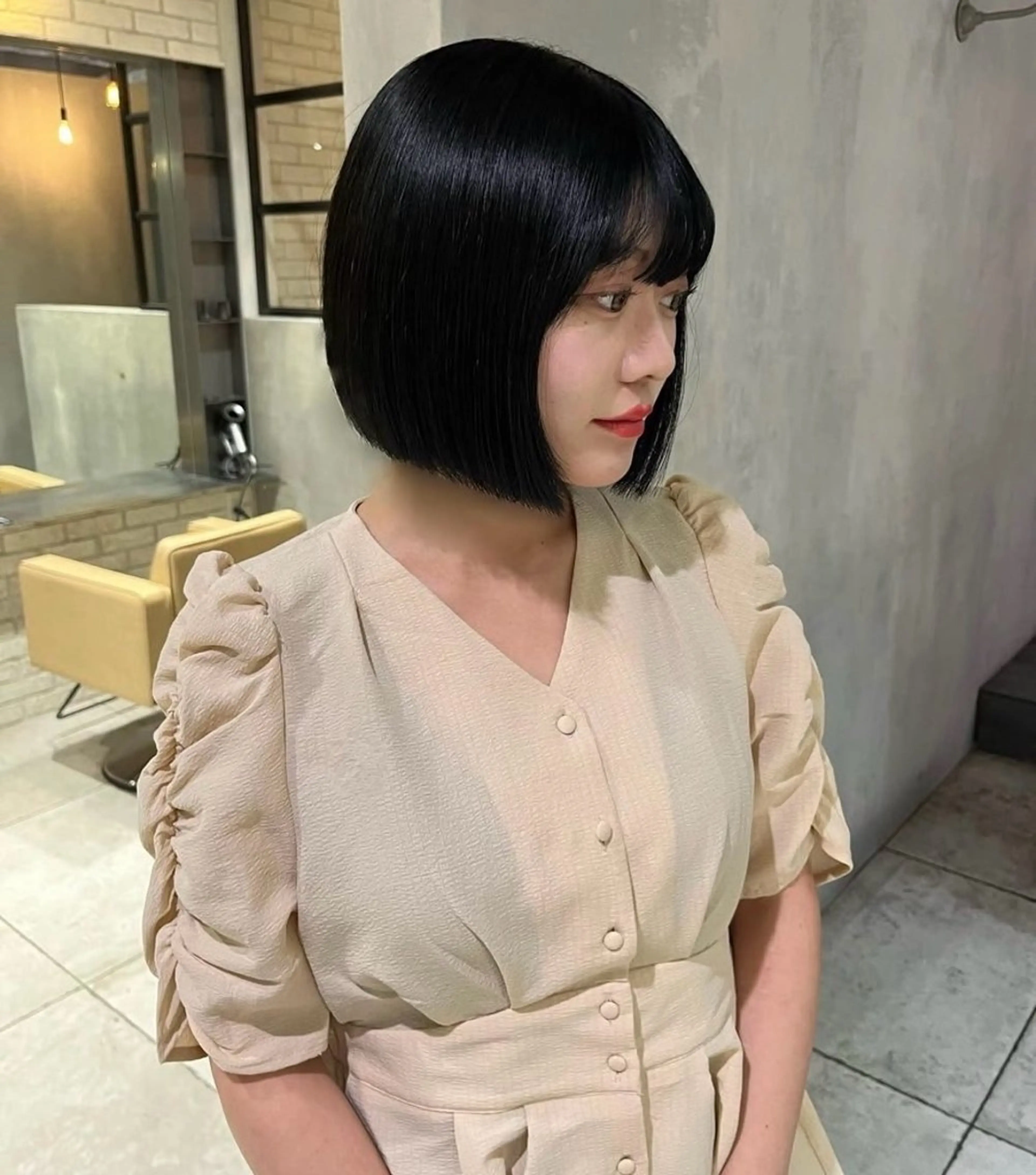 ショート album銀座店所属・縮毛特化/ 銀座/シンヤのヘアスタイル