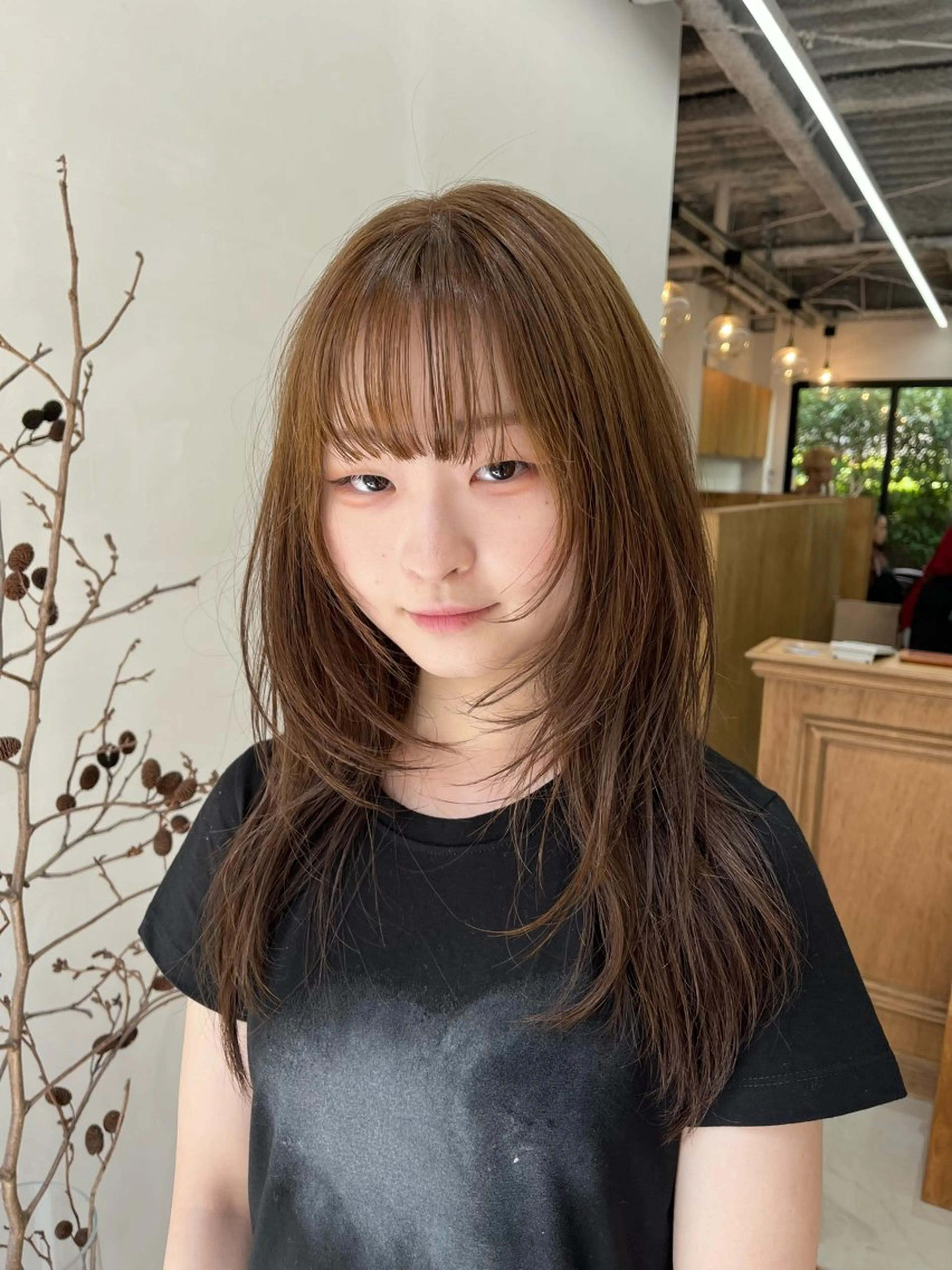 カット+ケアカラー＋コタトリートメントの写真