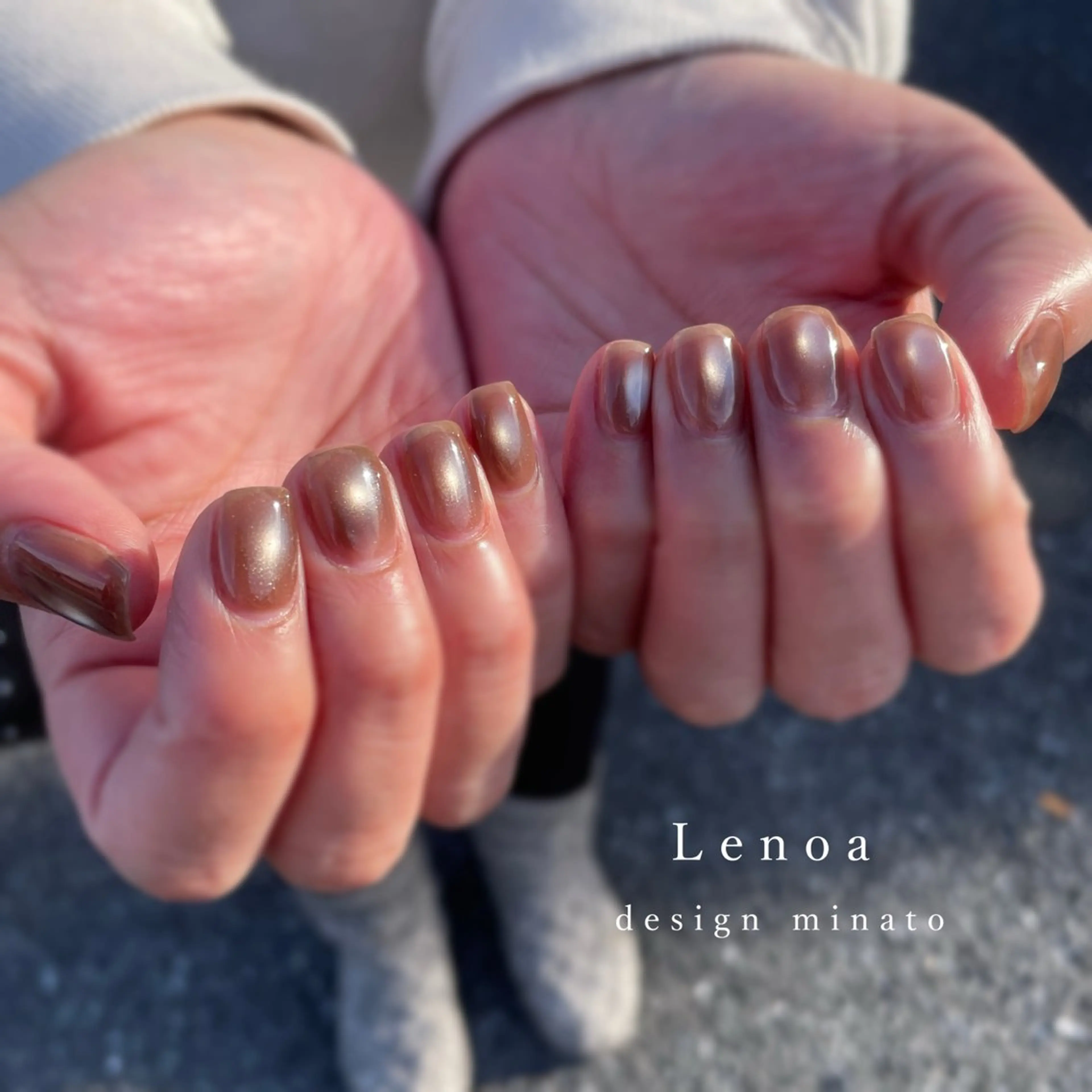 ネイル ハンドネイル Lenoa minatoのネイルデザイン