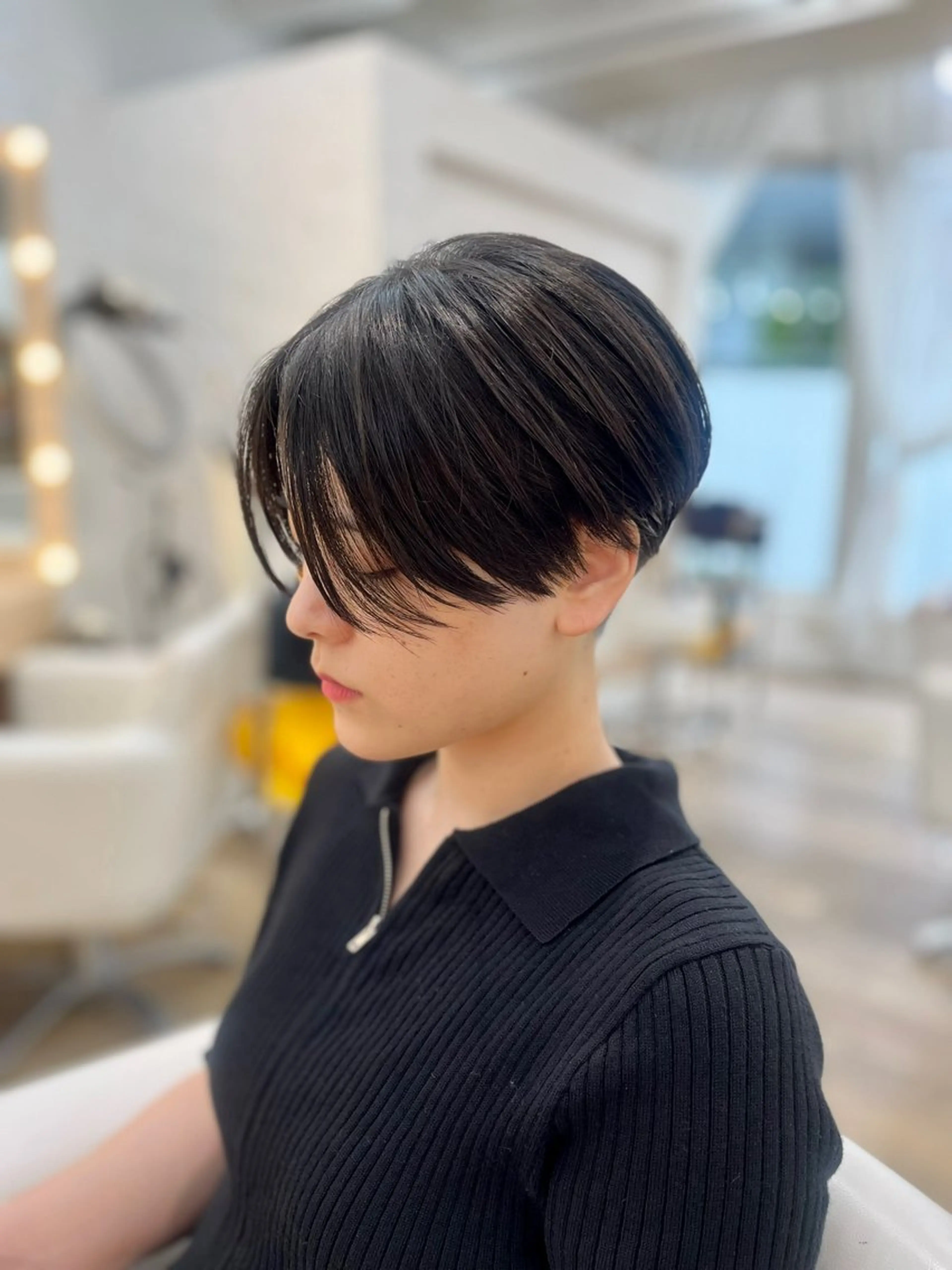 ショート ショートヘア カット ヘッドスパ 小林 カナのヘアスタイル