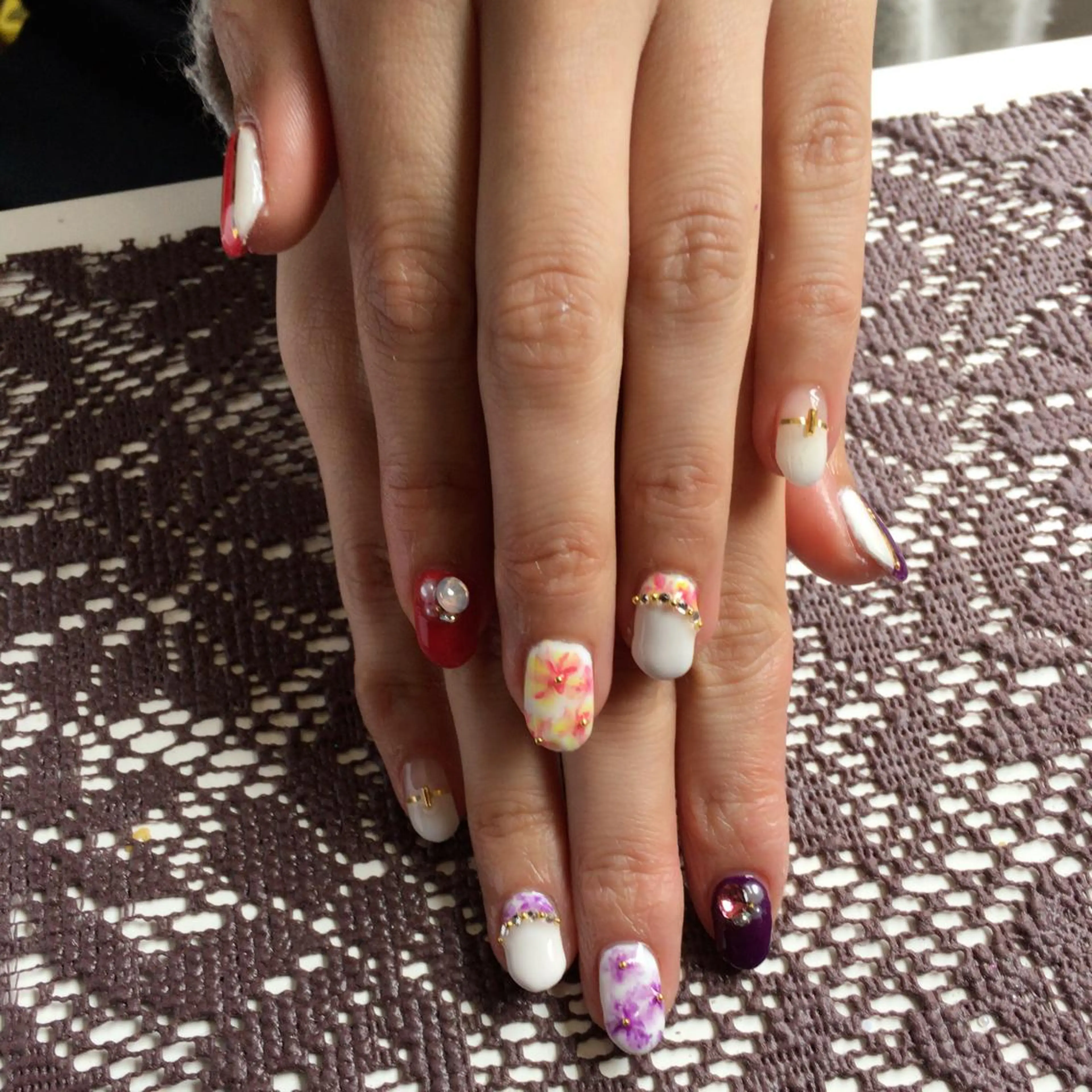 ネイル 藤 あやのネイルデザイン