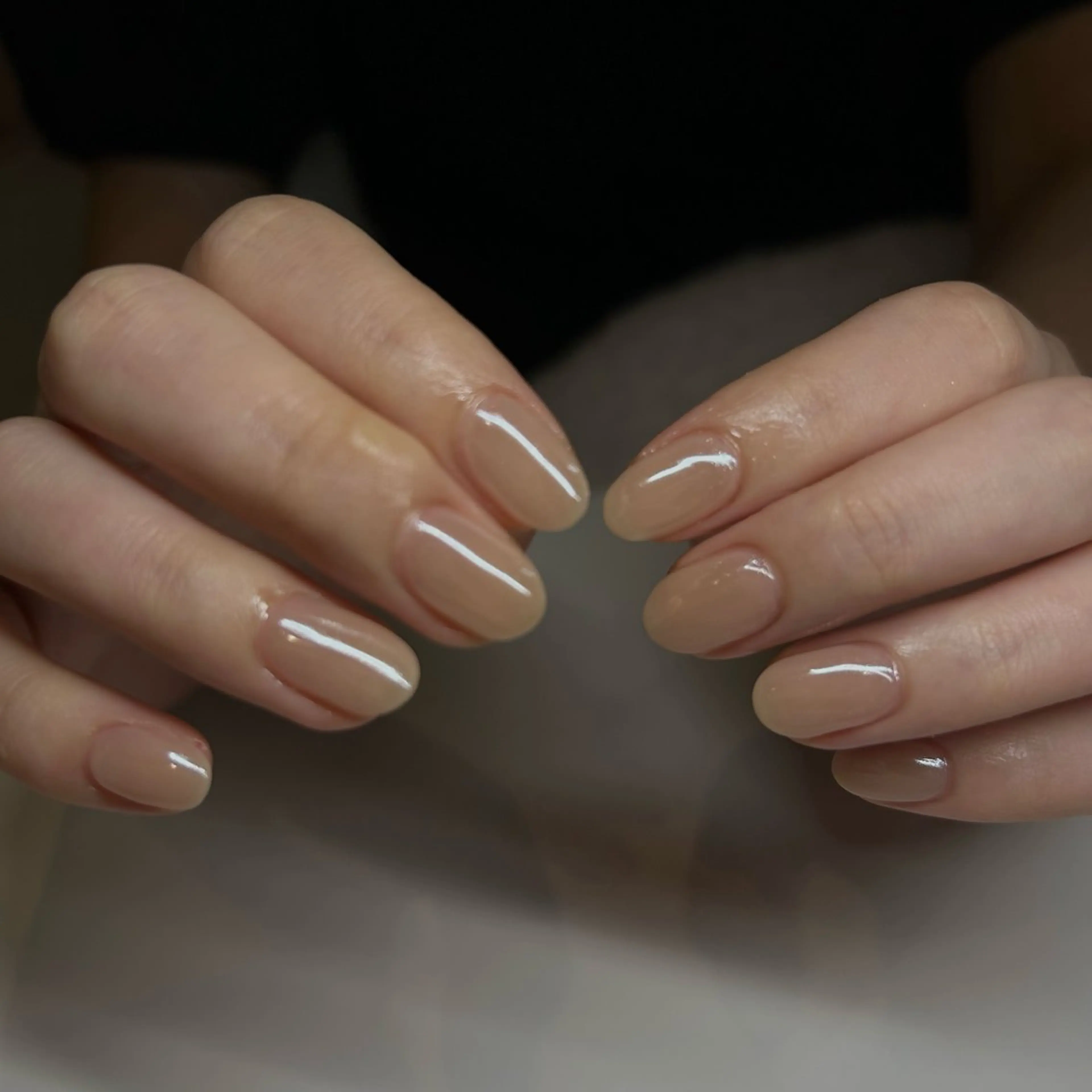 ワンカラー🦋🤍(オフなし)の写真