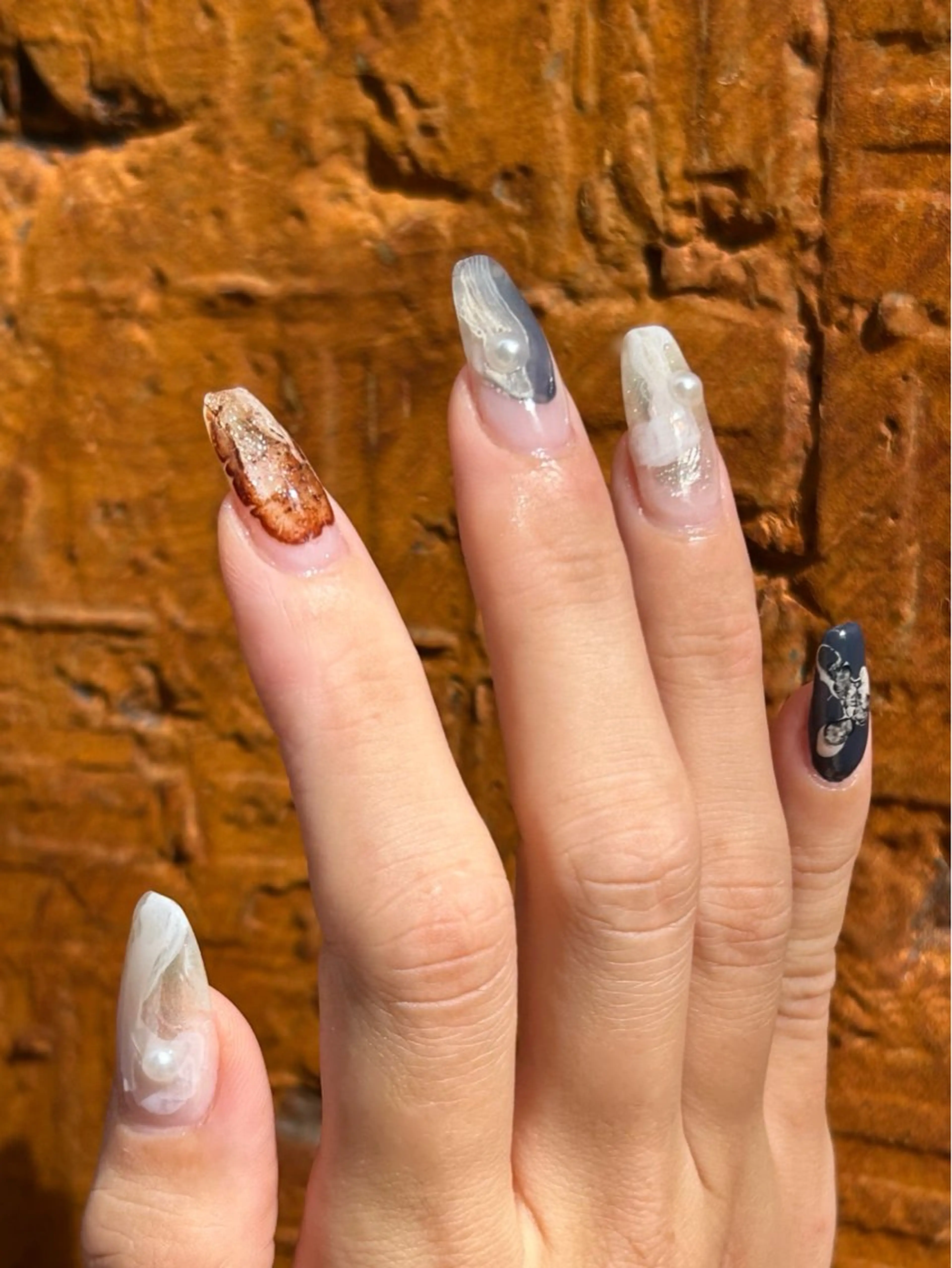 ネイル ハンドネイル mew ////所属・mew //// shinoのネイルデザイン