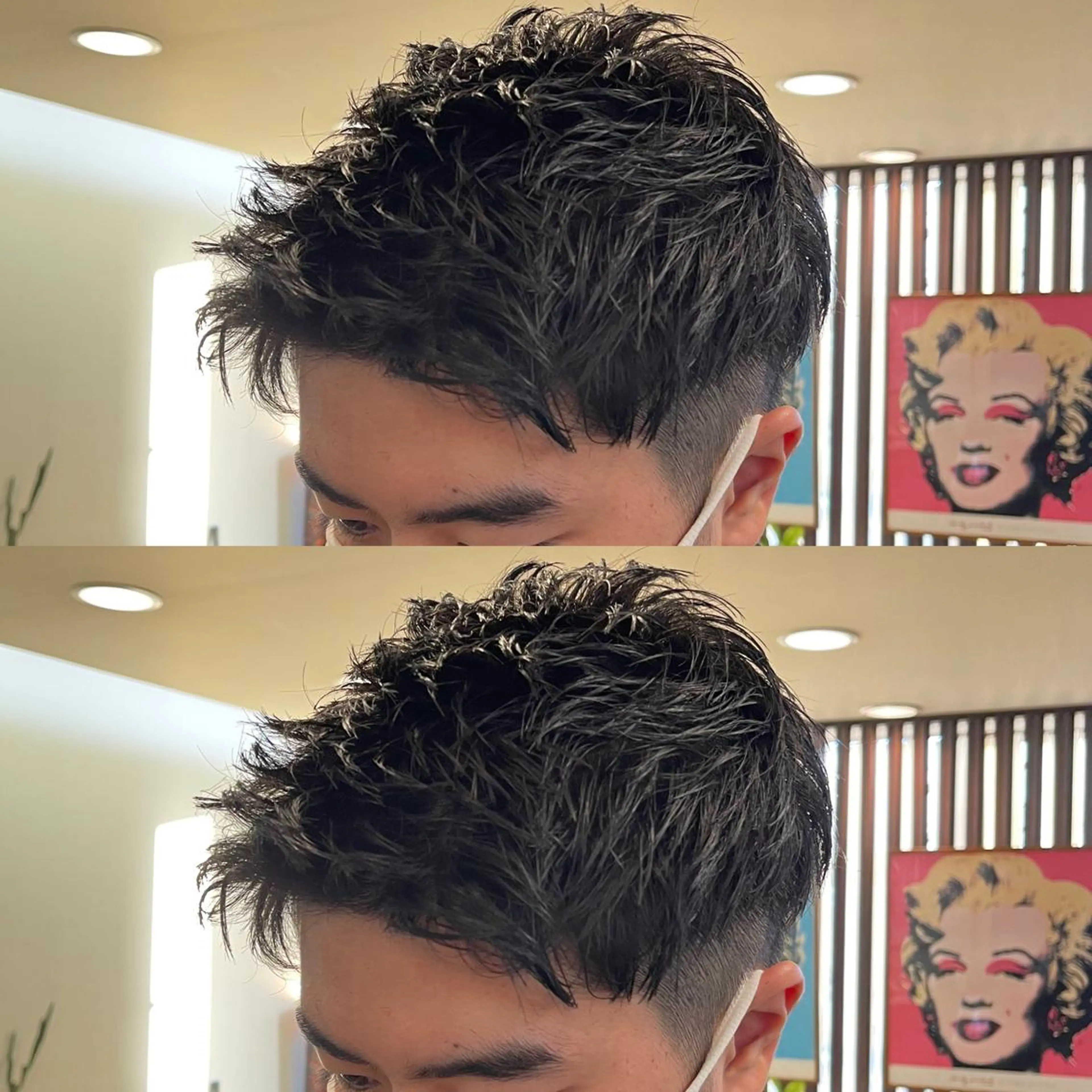 ショート メンズ カット peakshair所属・髪質改善/メンズパ ーマ𝒀𝑼𝑻𝑶のヘアスタイル