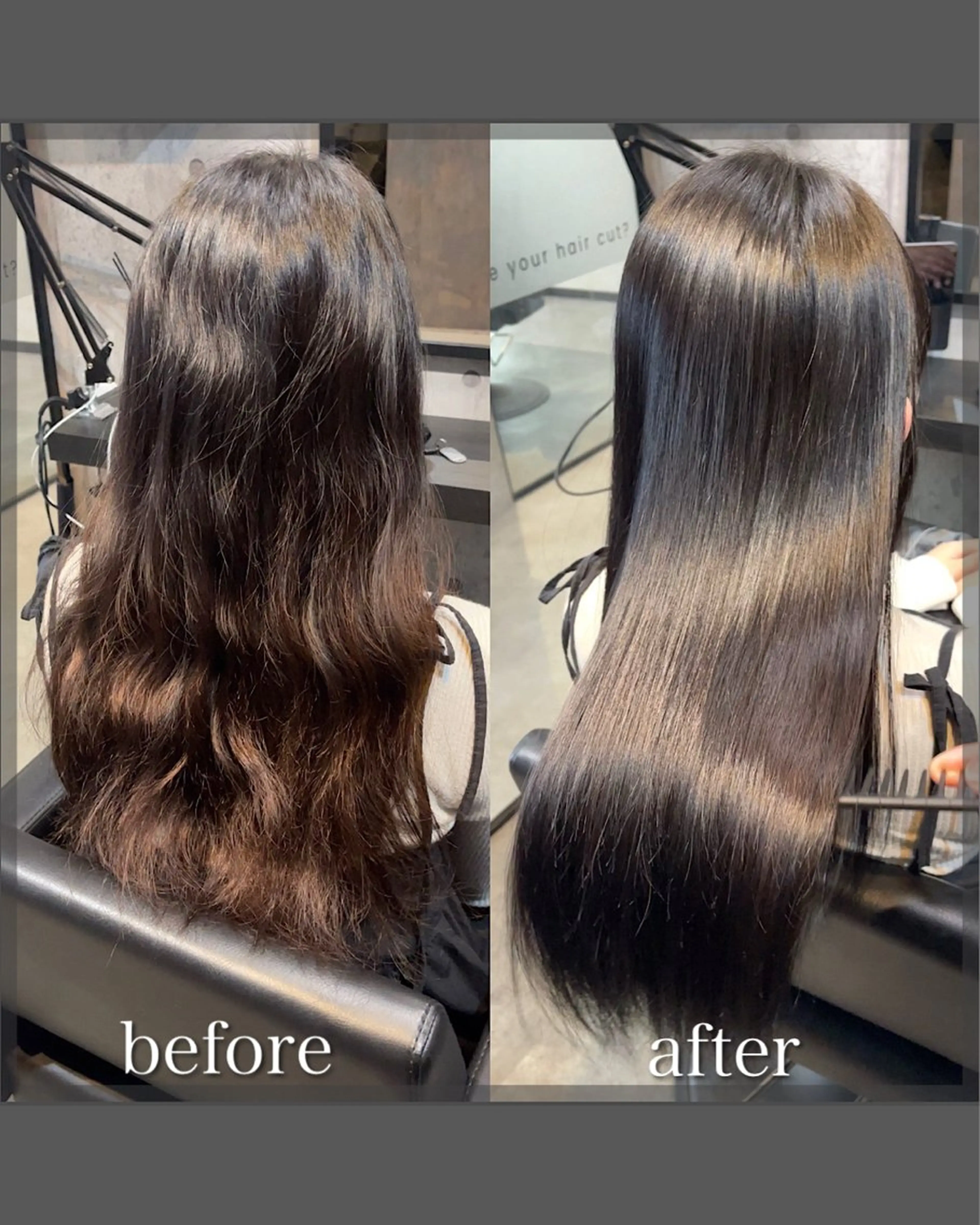 ロング 髪質改善 縮毛矯正 髪質改善縮毛矯正 💍谷口克也のヘアスタイル