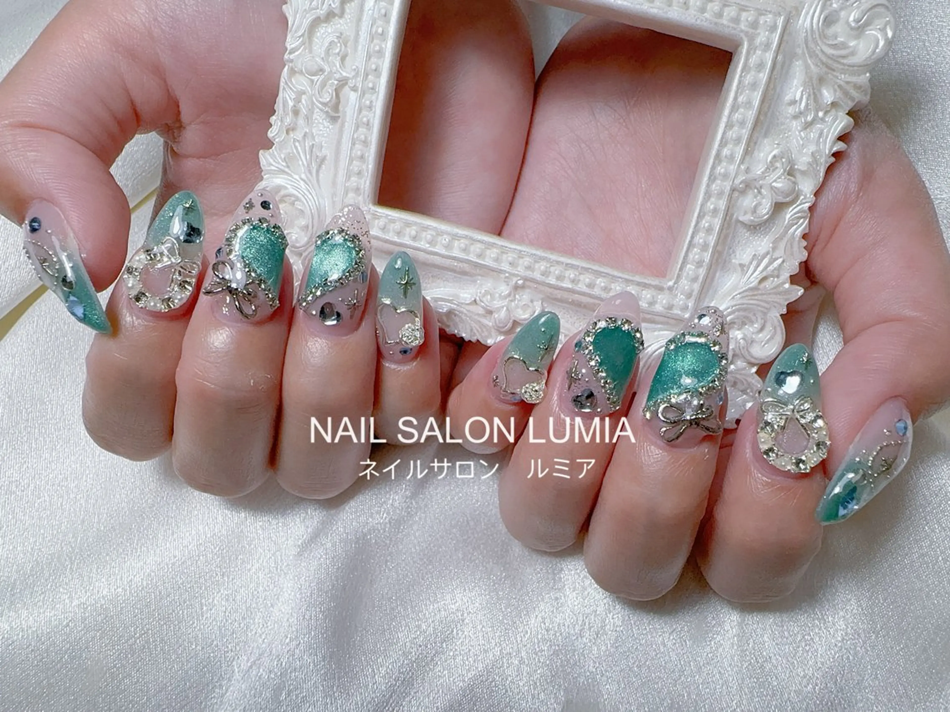 ネイル ハンドネイル ネイルサロン ルミア Lumia 店長のネイルデザイン