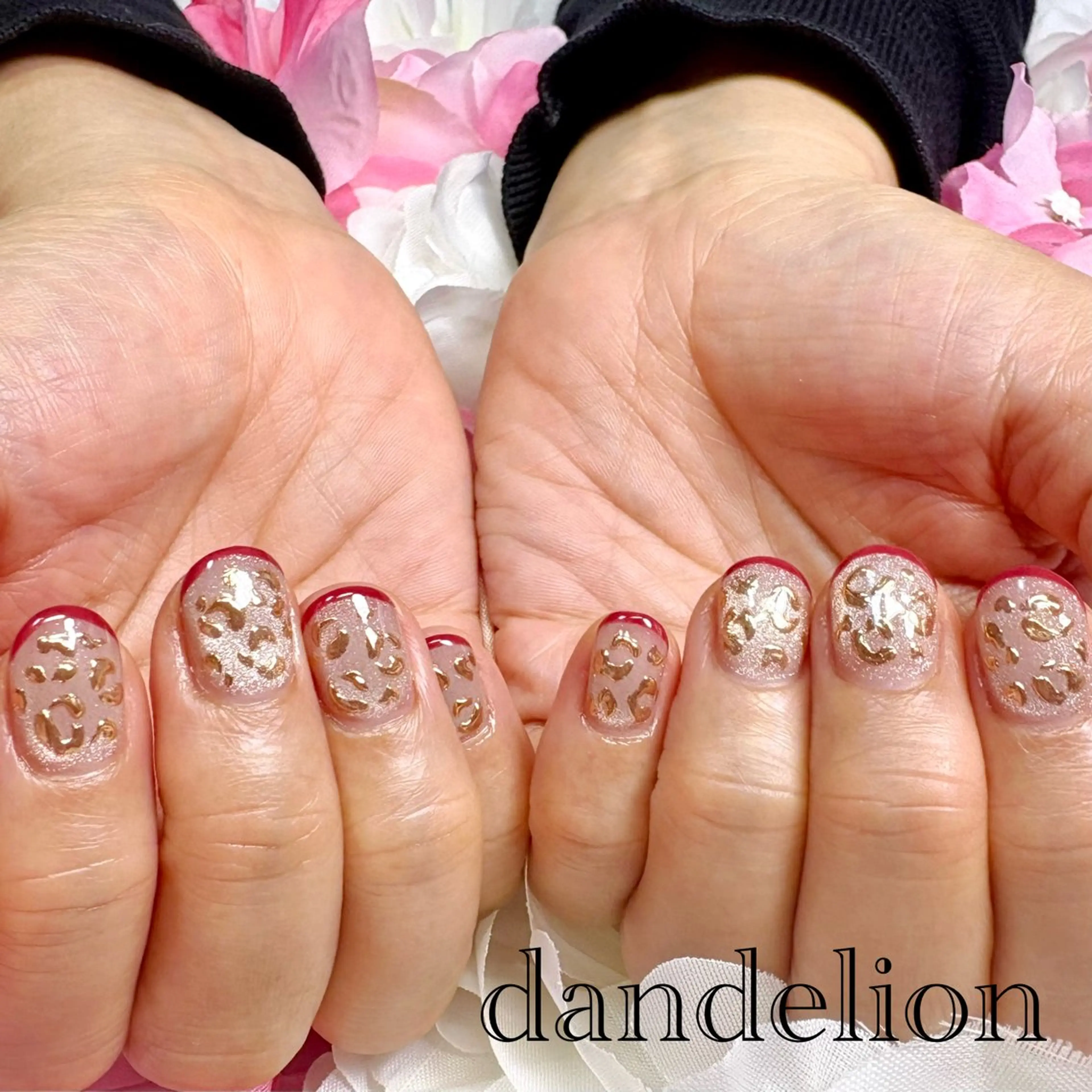 ネイル ハンドネイル ハンドケア dandelion ダンデライオンのネイルデザイン