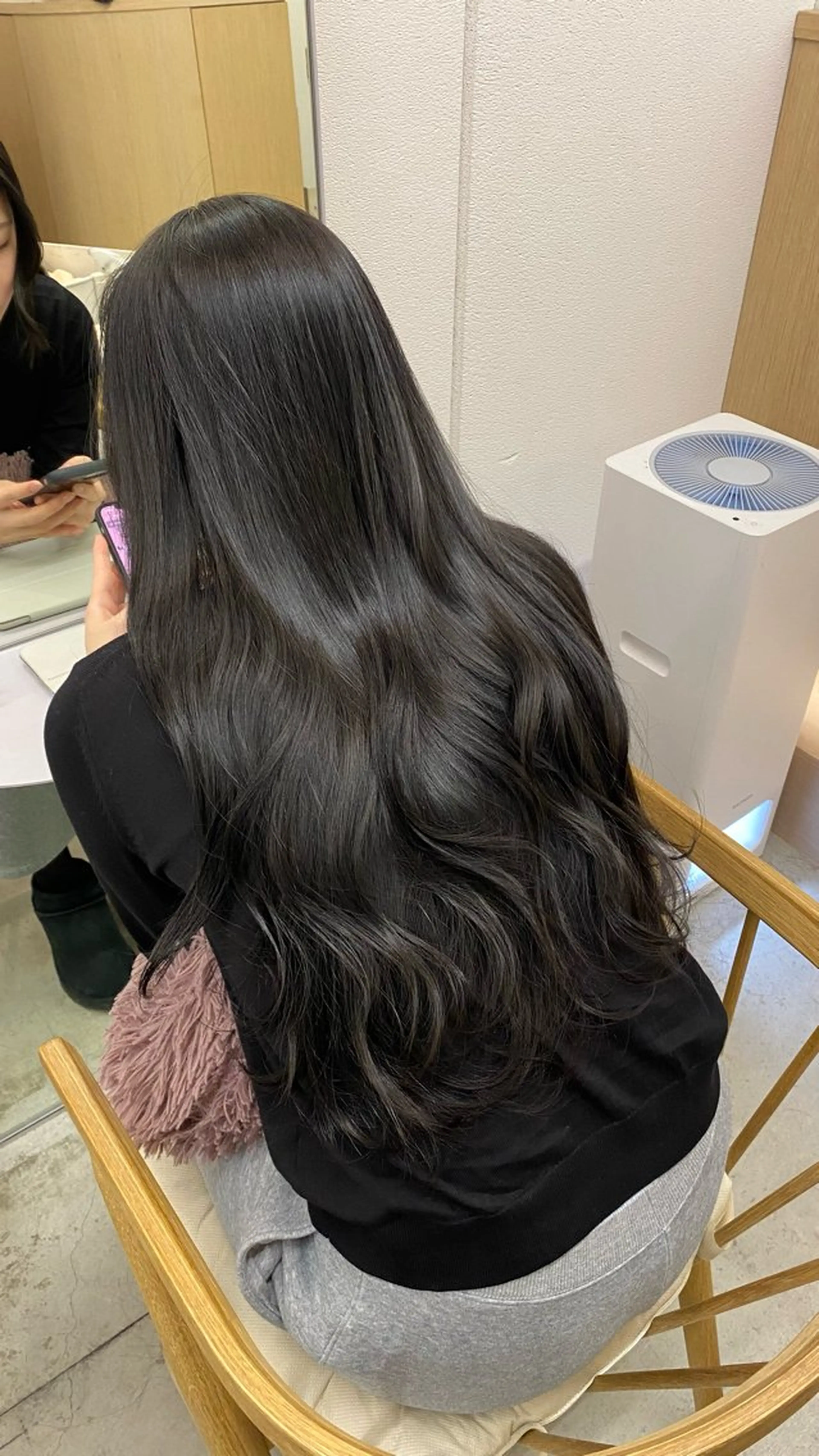 ロング カラー 透明感カラー ヘアカラー トリートメント NIKO/名古屋/ 伏見/花屋併設のヘアスタイル