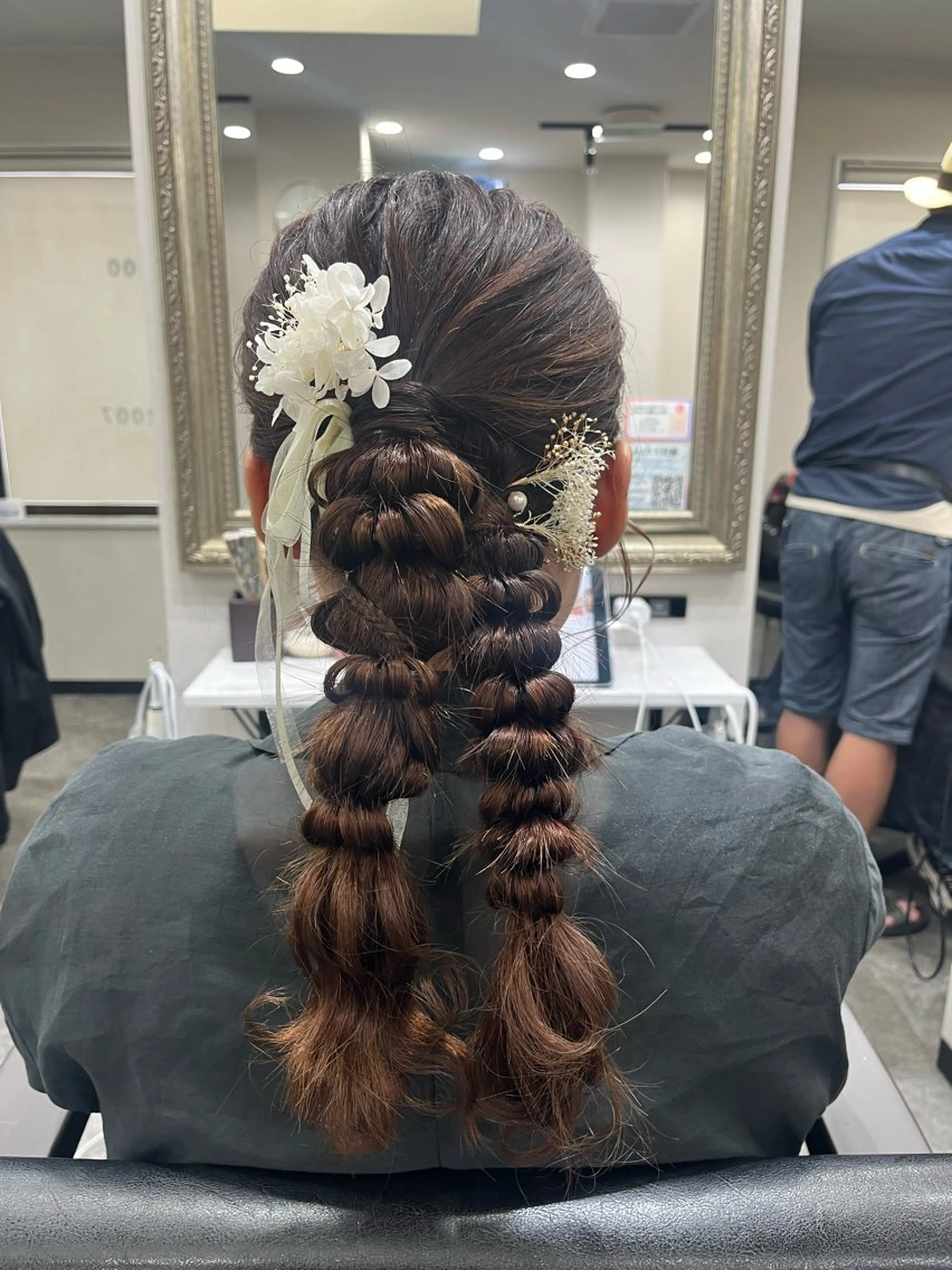 ロング ヘアアレンジ 籾木 美優のヘアスタイル