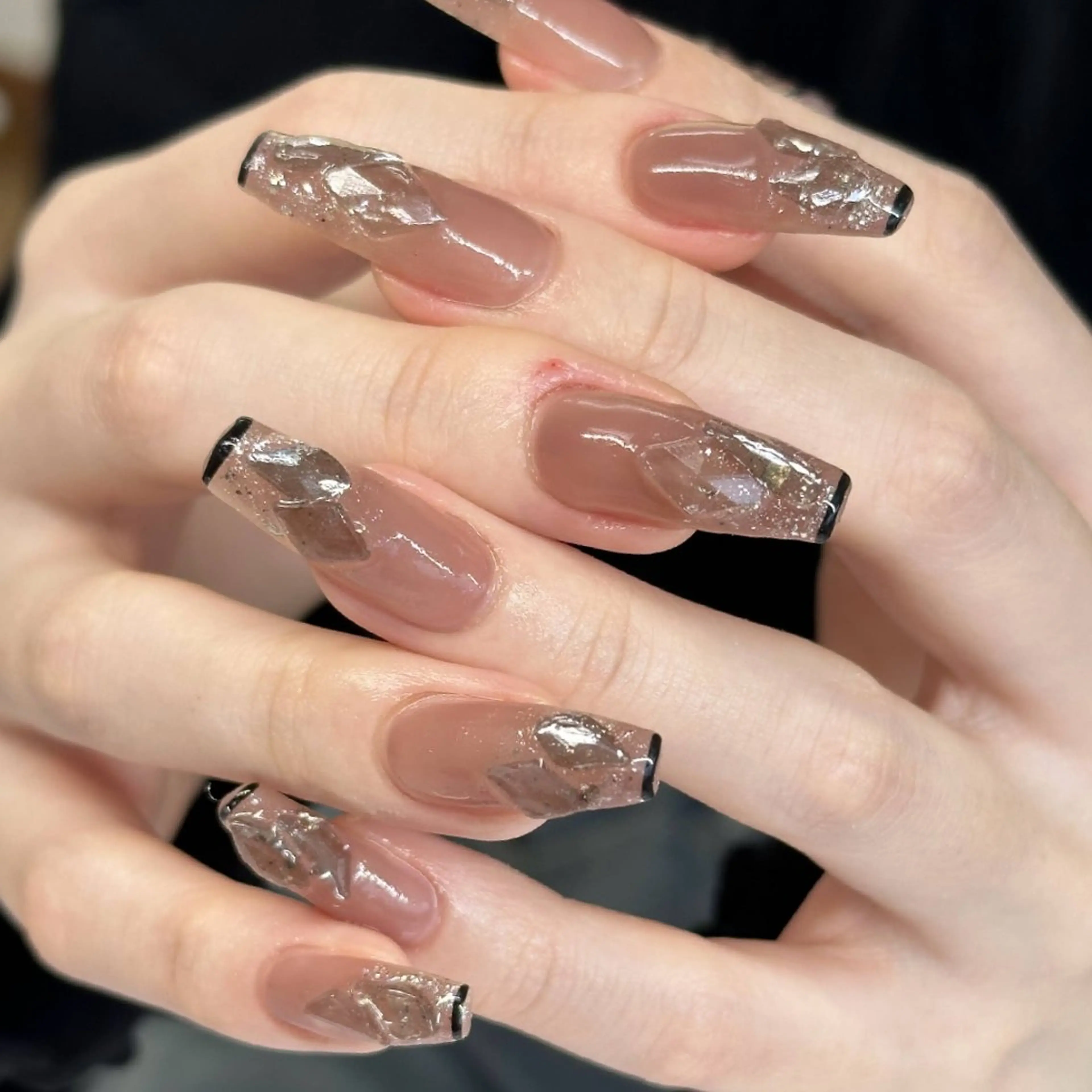 ネイル ハンドネイル salon iris 🦋北広島市大曲のネイルデザイン