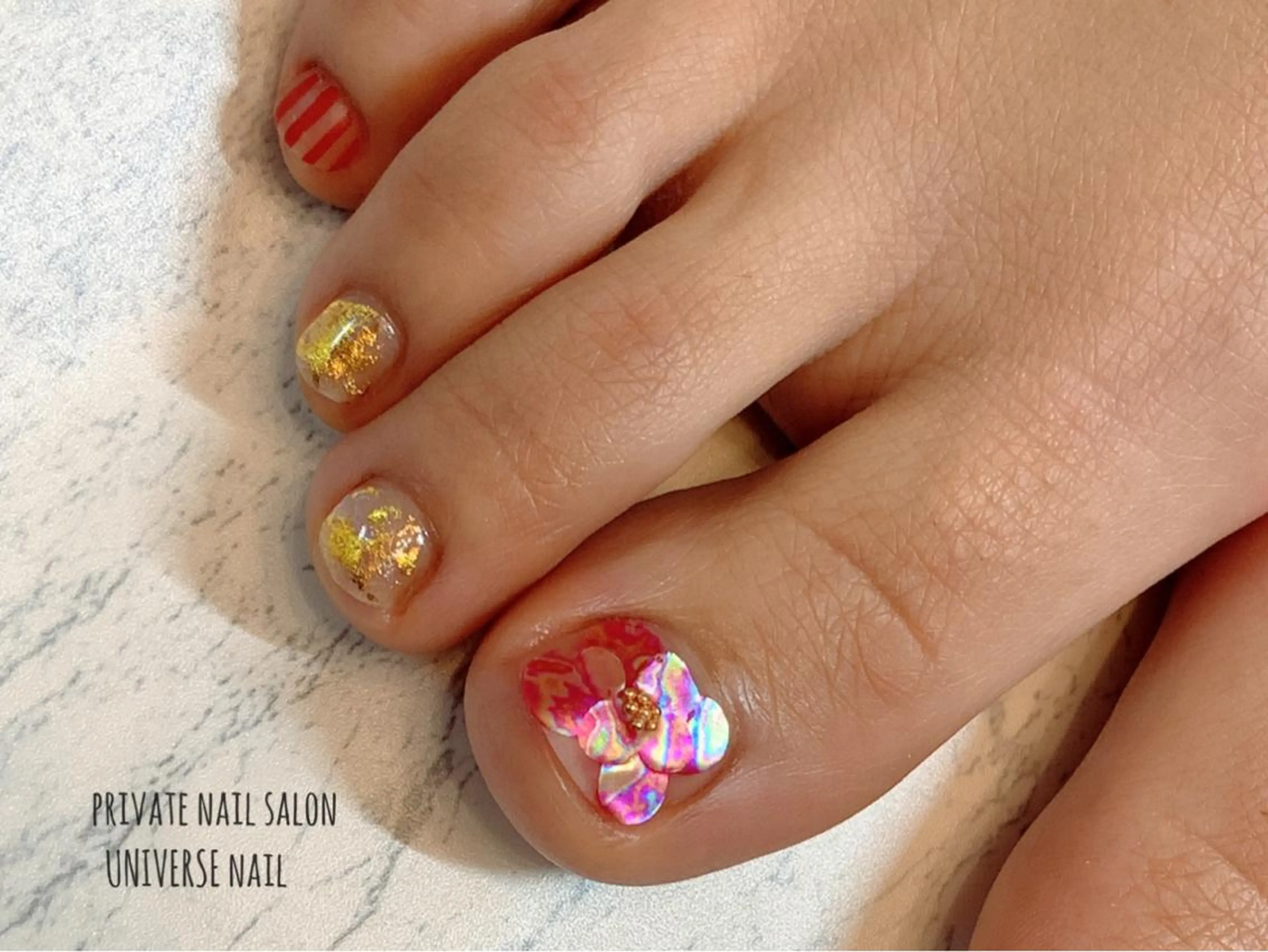 ☆全員オフ込み☆フットジェルアート4本込☆￥6990の写真