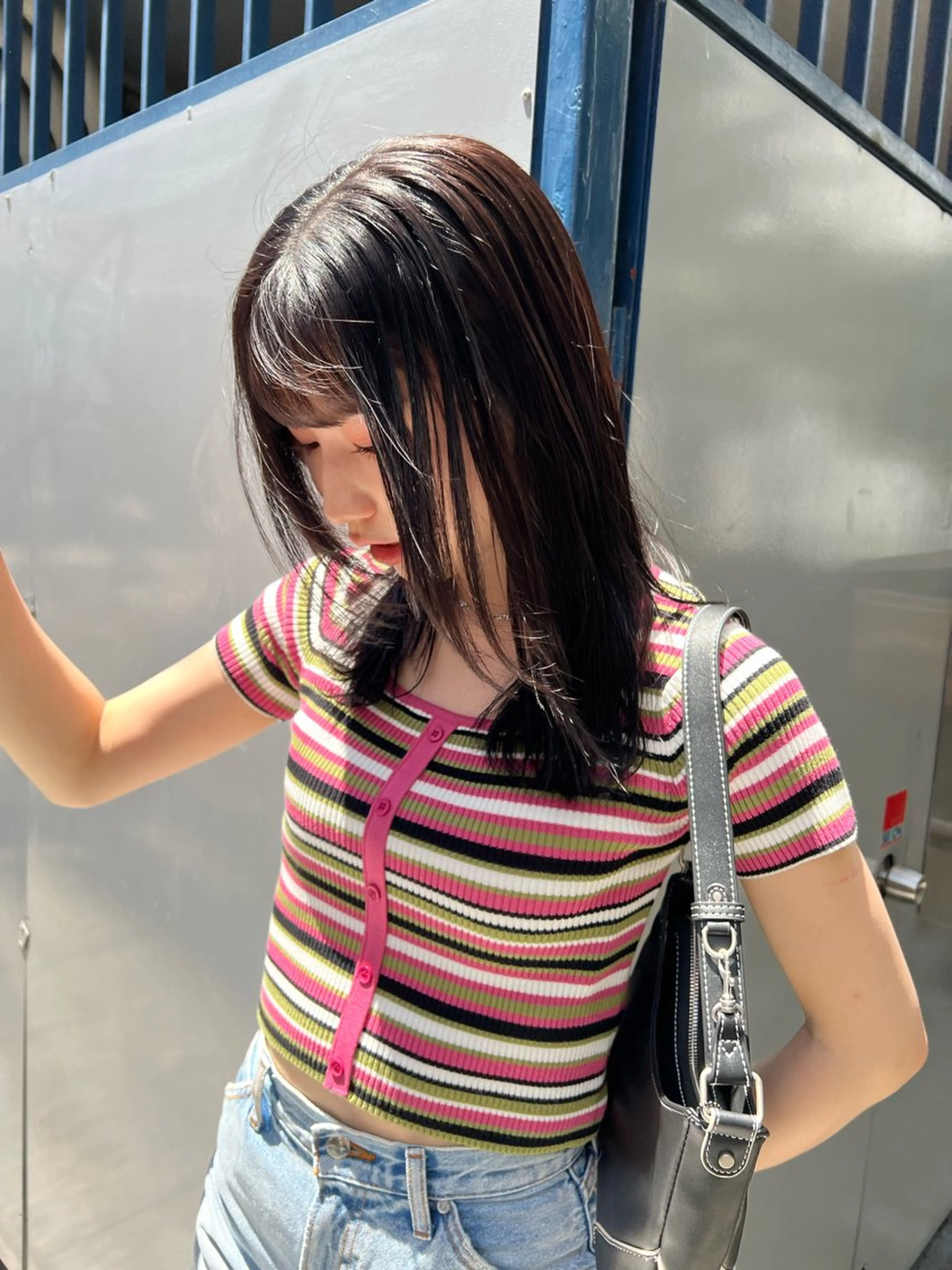 カラー 室屋 鈴音のヘアスタイル