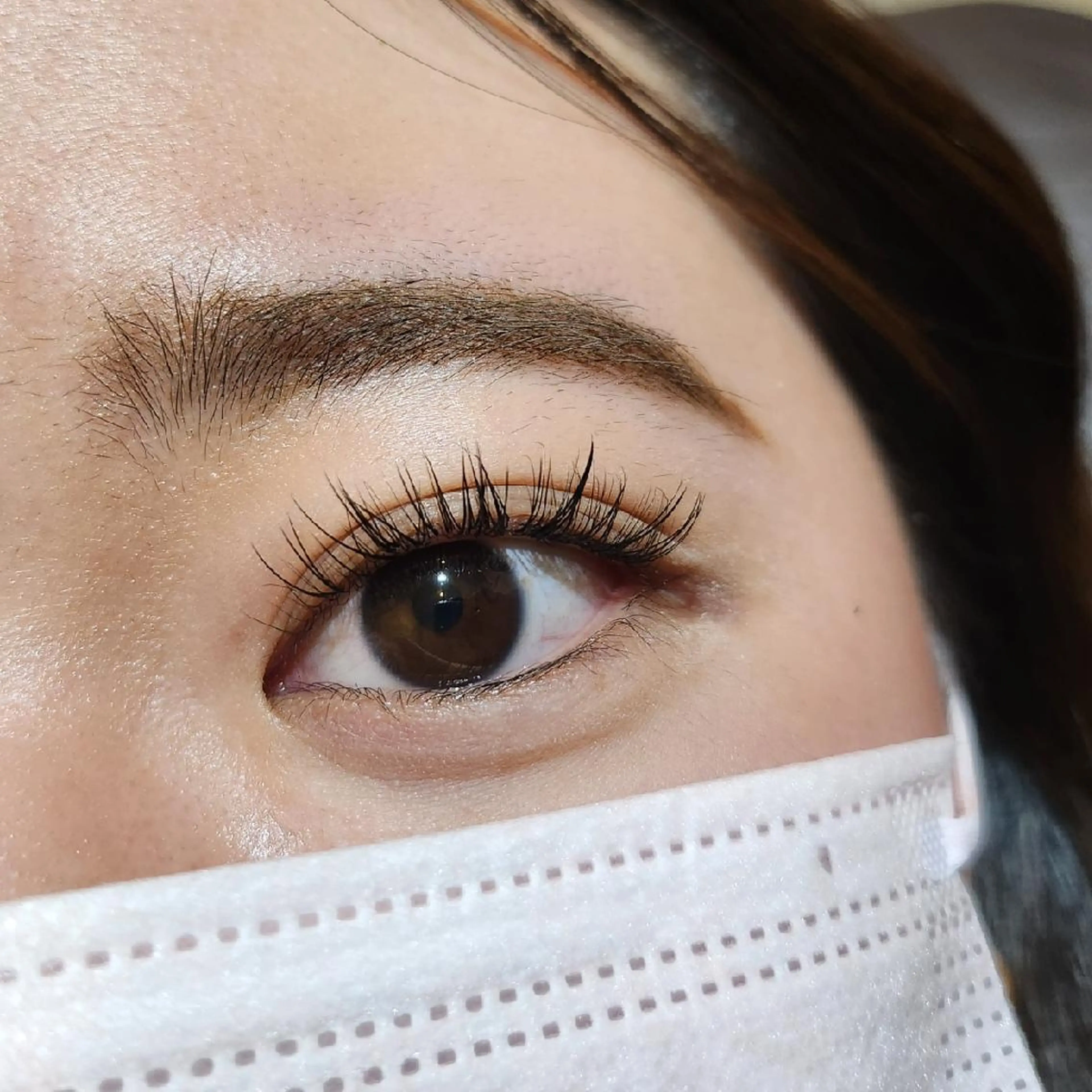 マツエク・マツパ まつげパーマ マツエク 💜bora .のネイルデザイン