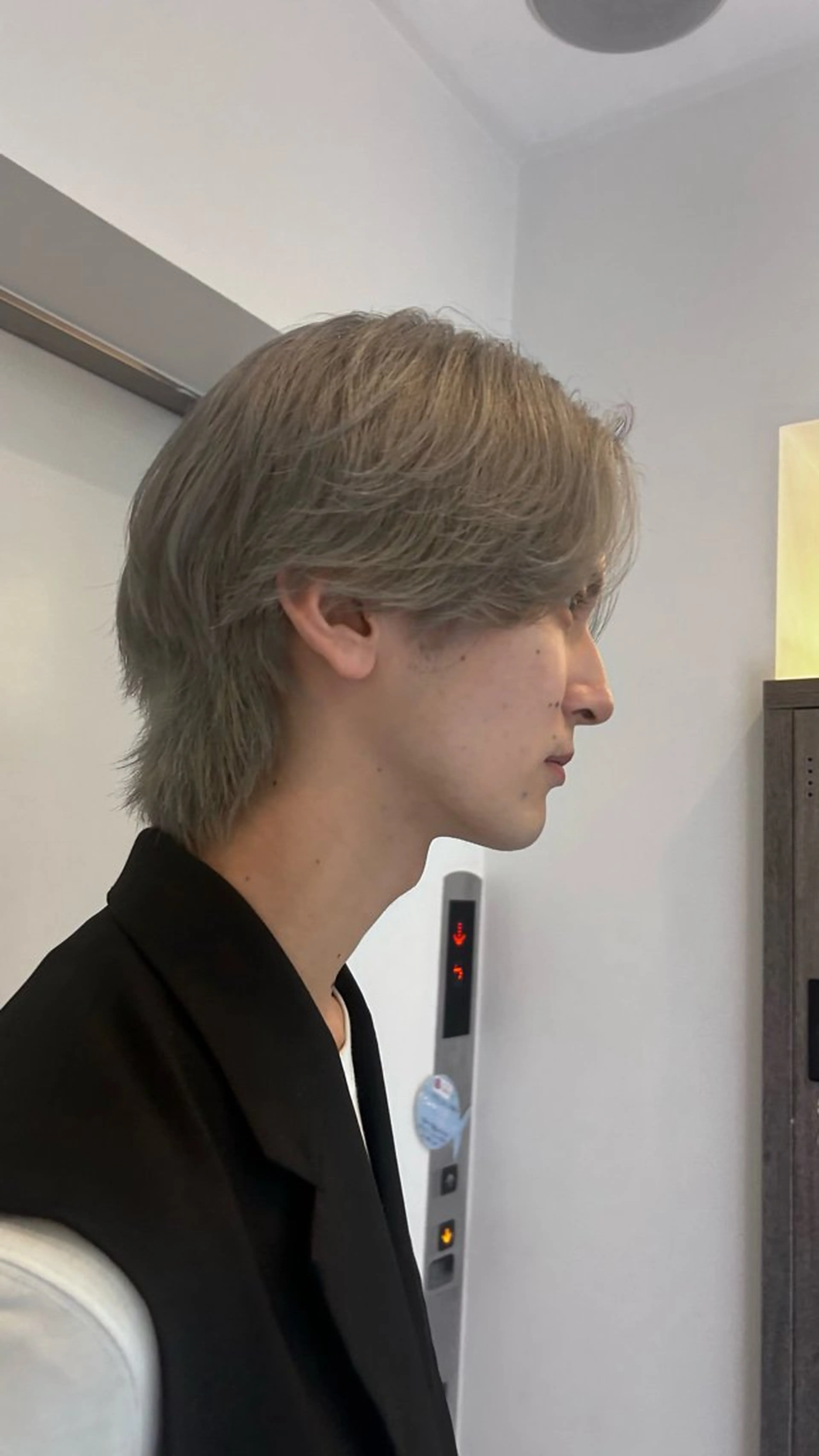 ショート カラー メンズ 名古屋栄/ブリーチ/ ボブ🧃木下桃嘉のヘアスタイル