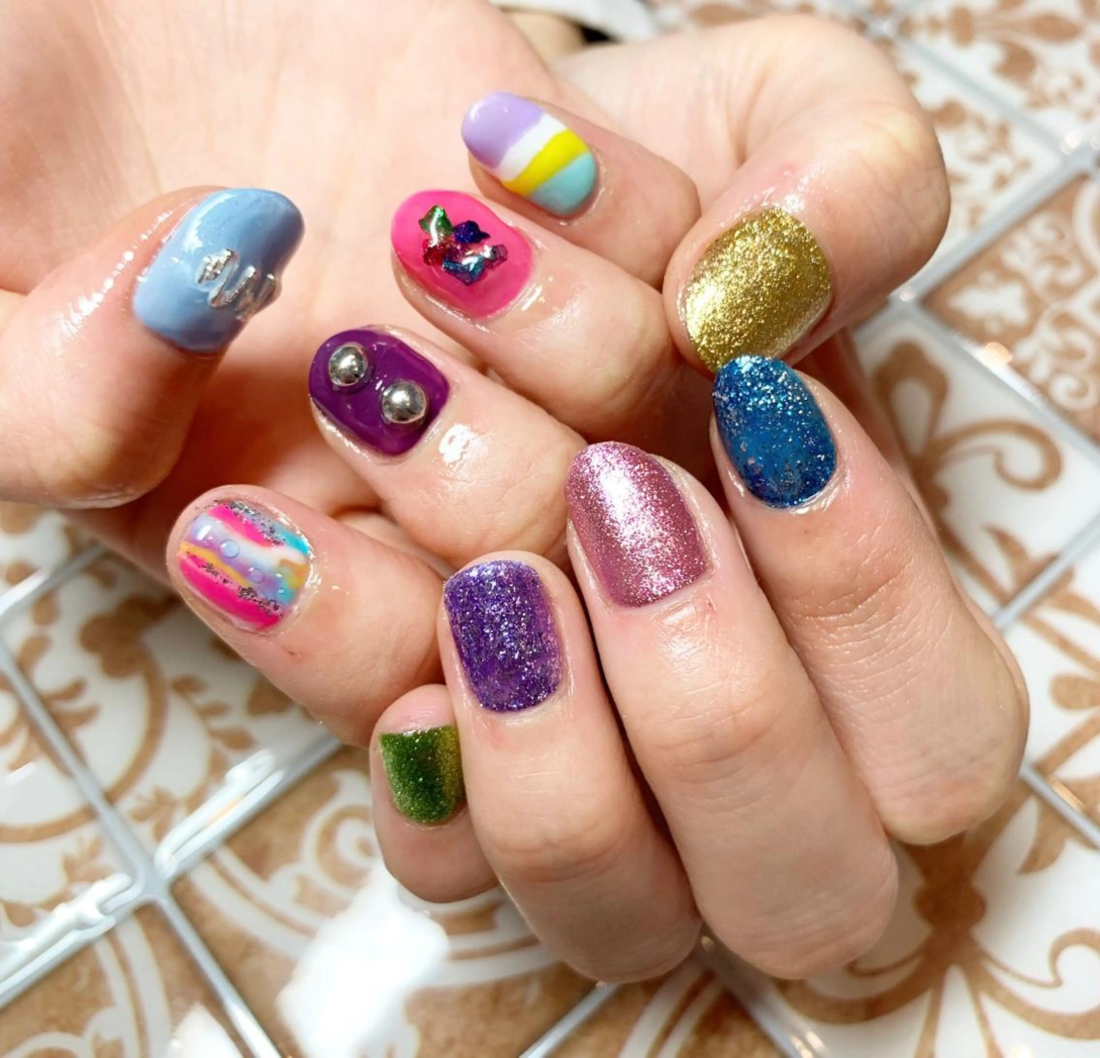 ネイル 駒月 明日香のネイルデザイン