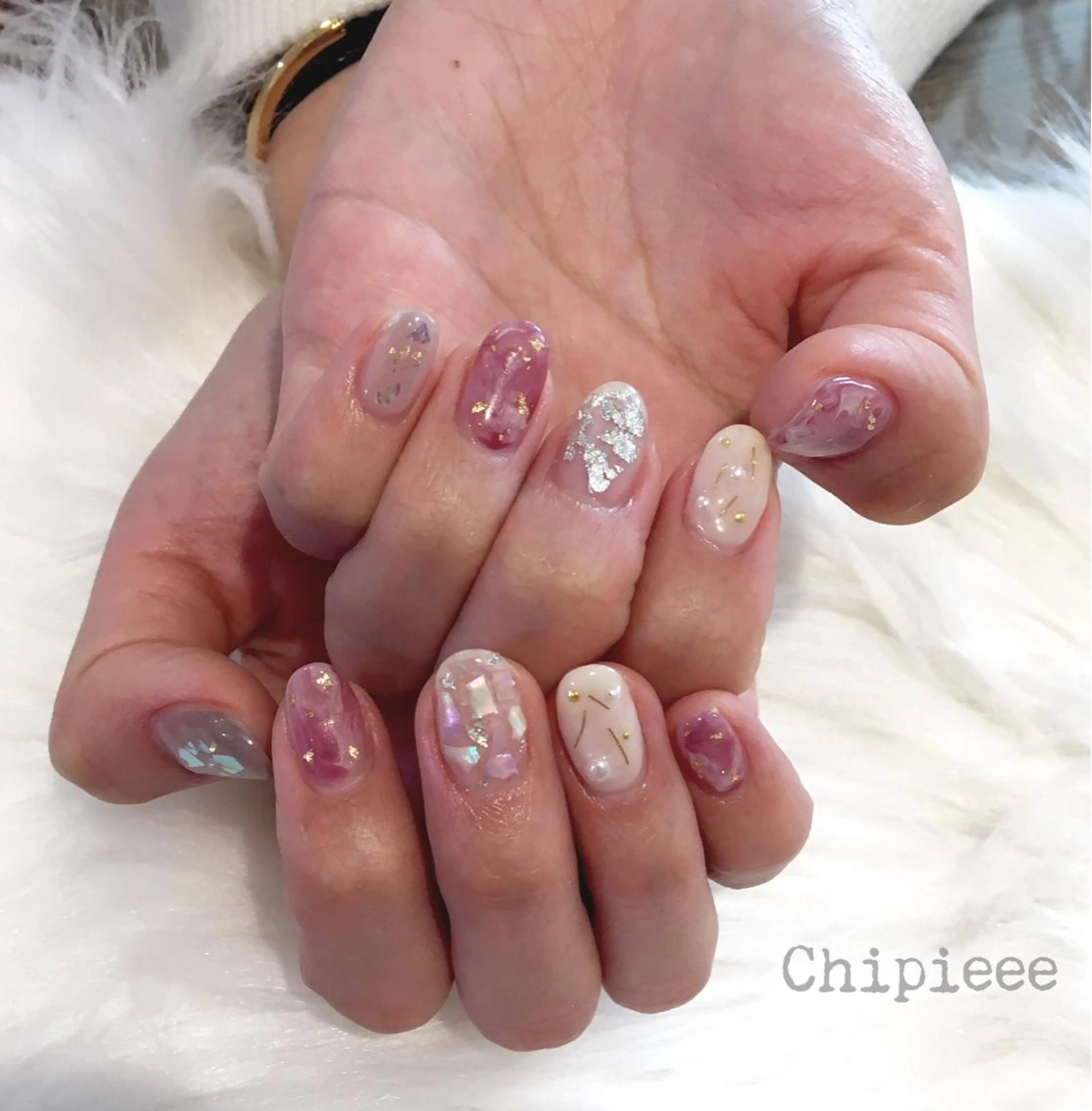 ネイル revia所属・ERI Nailistのネイルデザイン