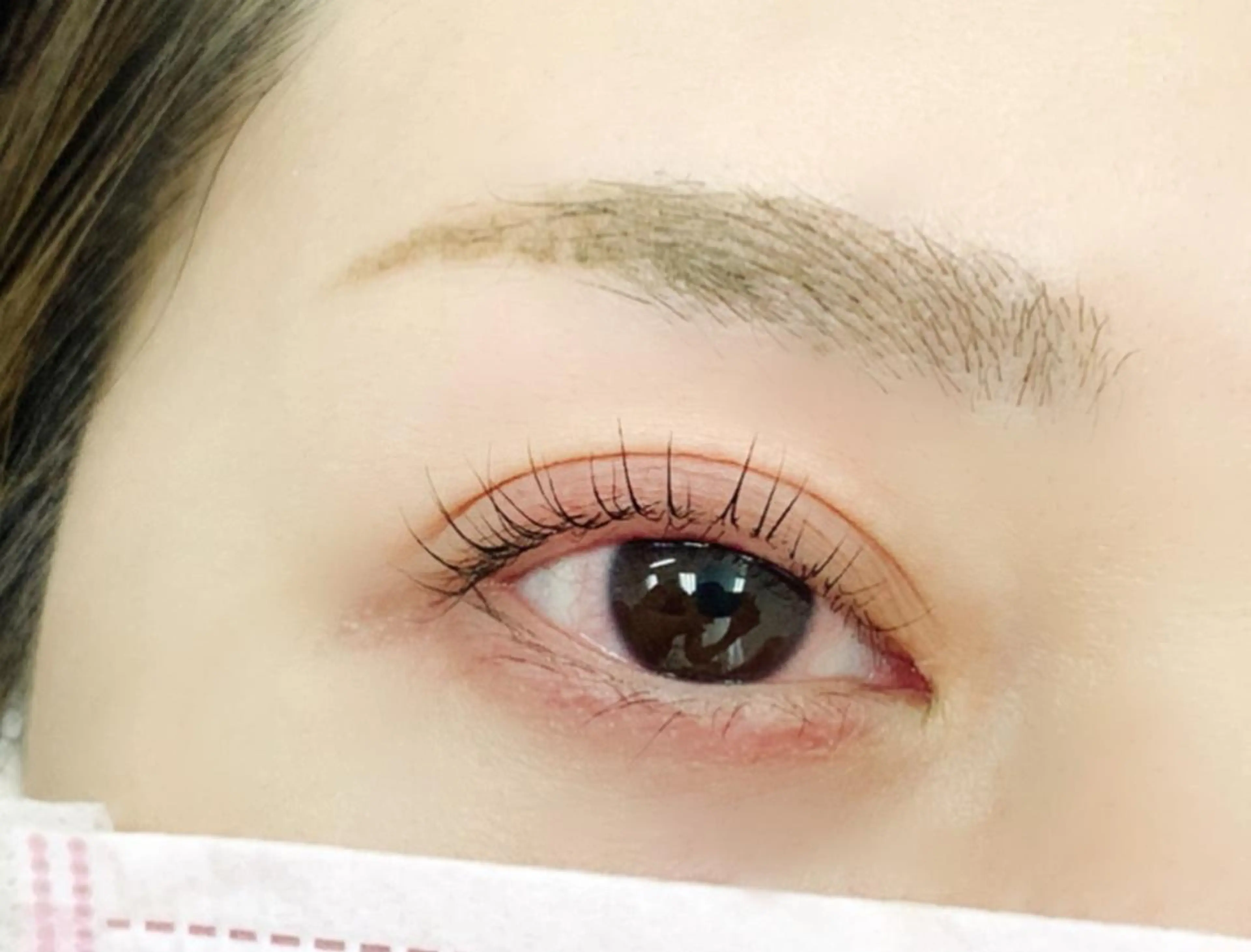 ☆パリジェンヌラッシュリフト＆眉毛waxセット(土日祝+500円)の写真