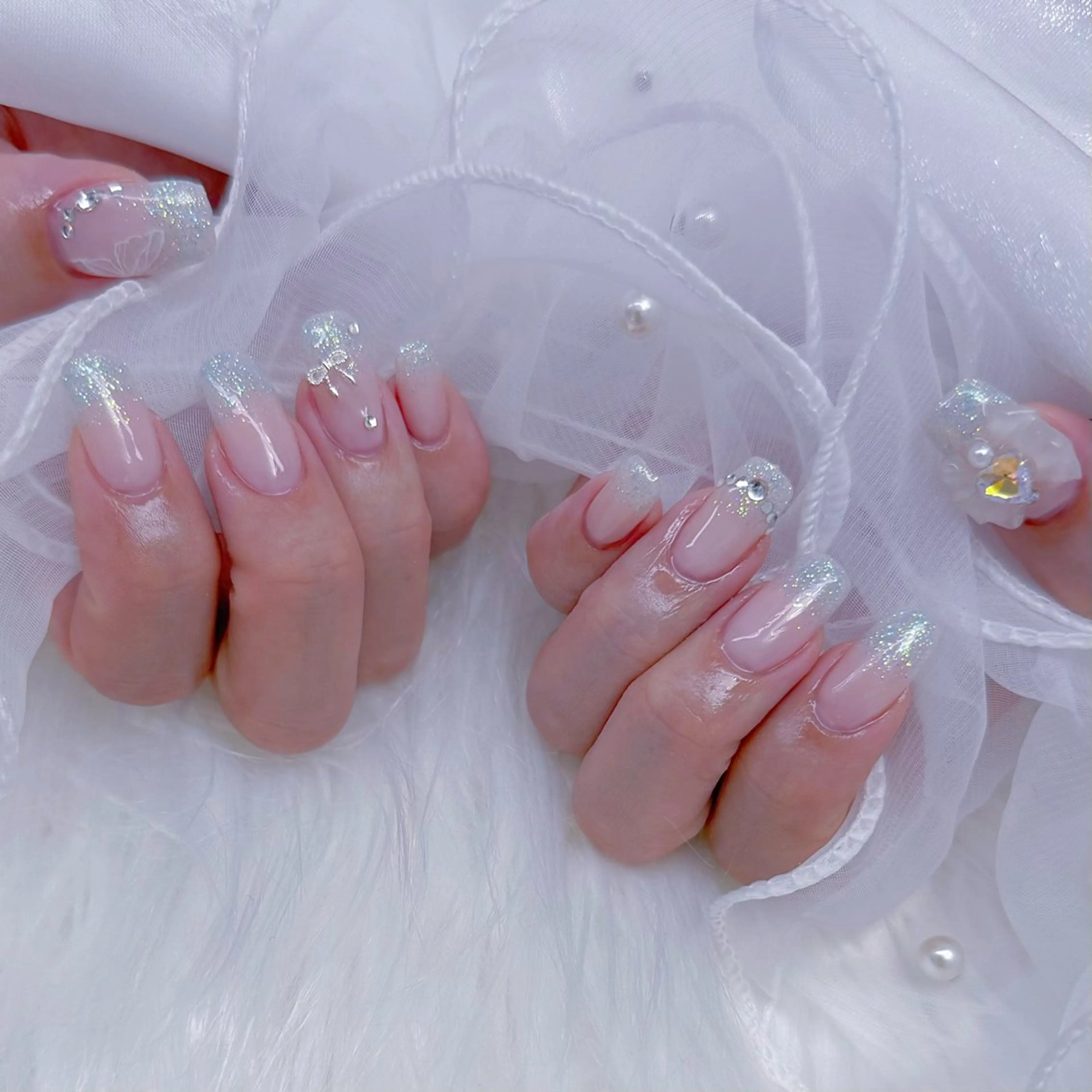 ネイル ハンドネイル Romymoon nail帆南☾ ໋のネイルデザイン