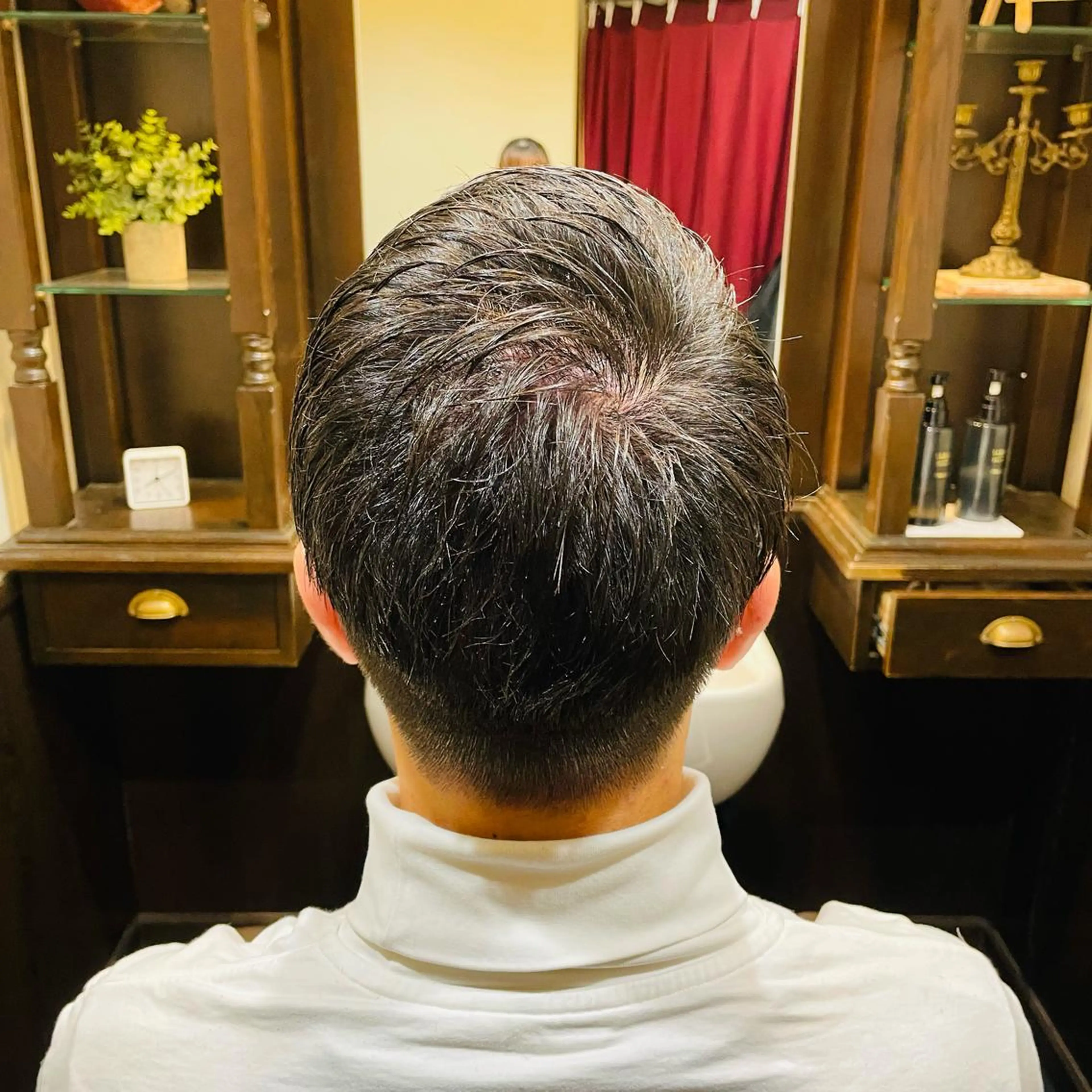 ショート メンズ premium barber表参道店所属・新田 梨乃のヘアスタイル