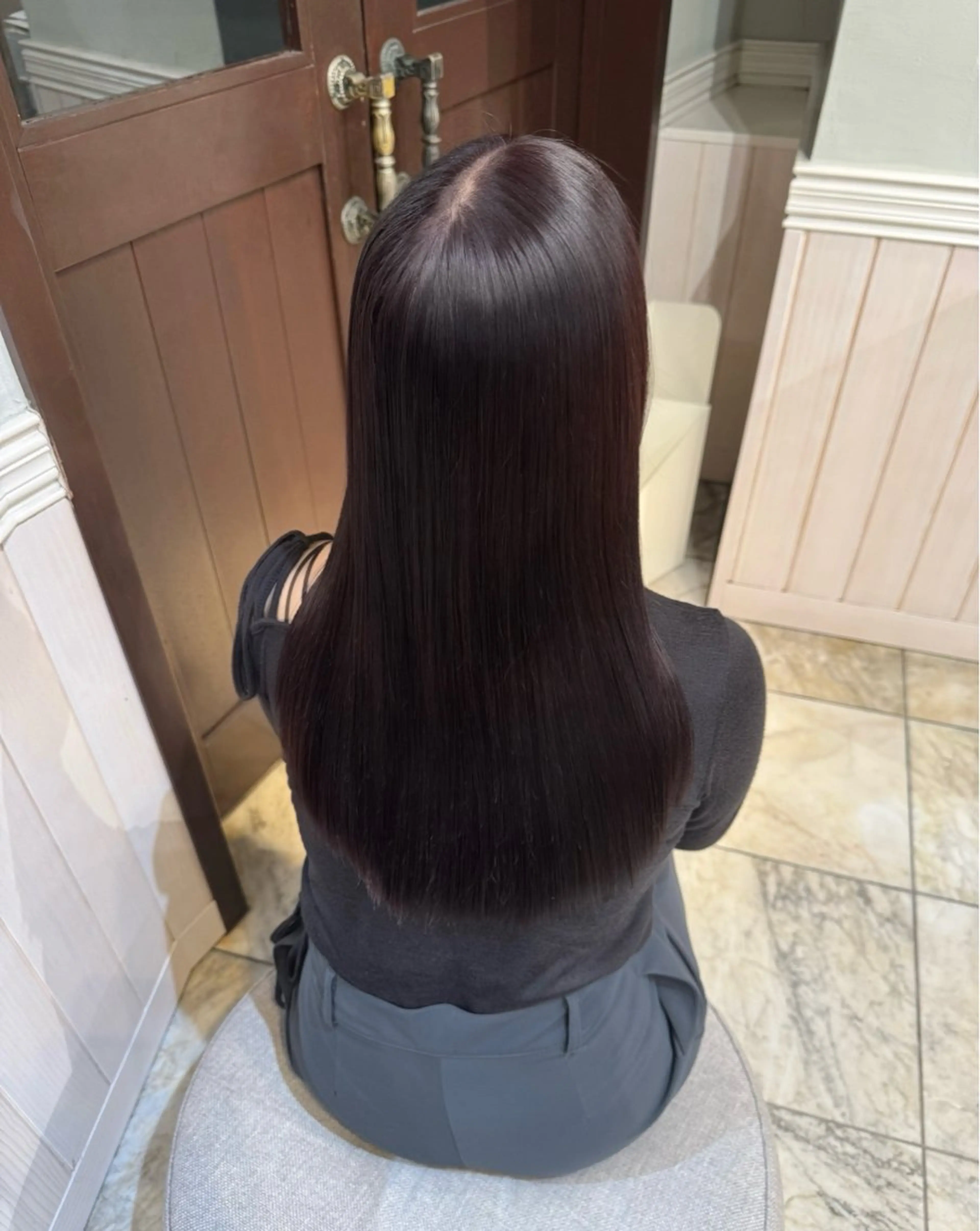 カラー ヘアカラー トリートメント オネエさん美容師 mao🎀のヘアスタイル