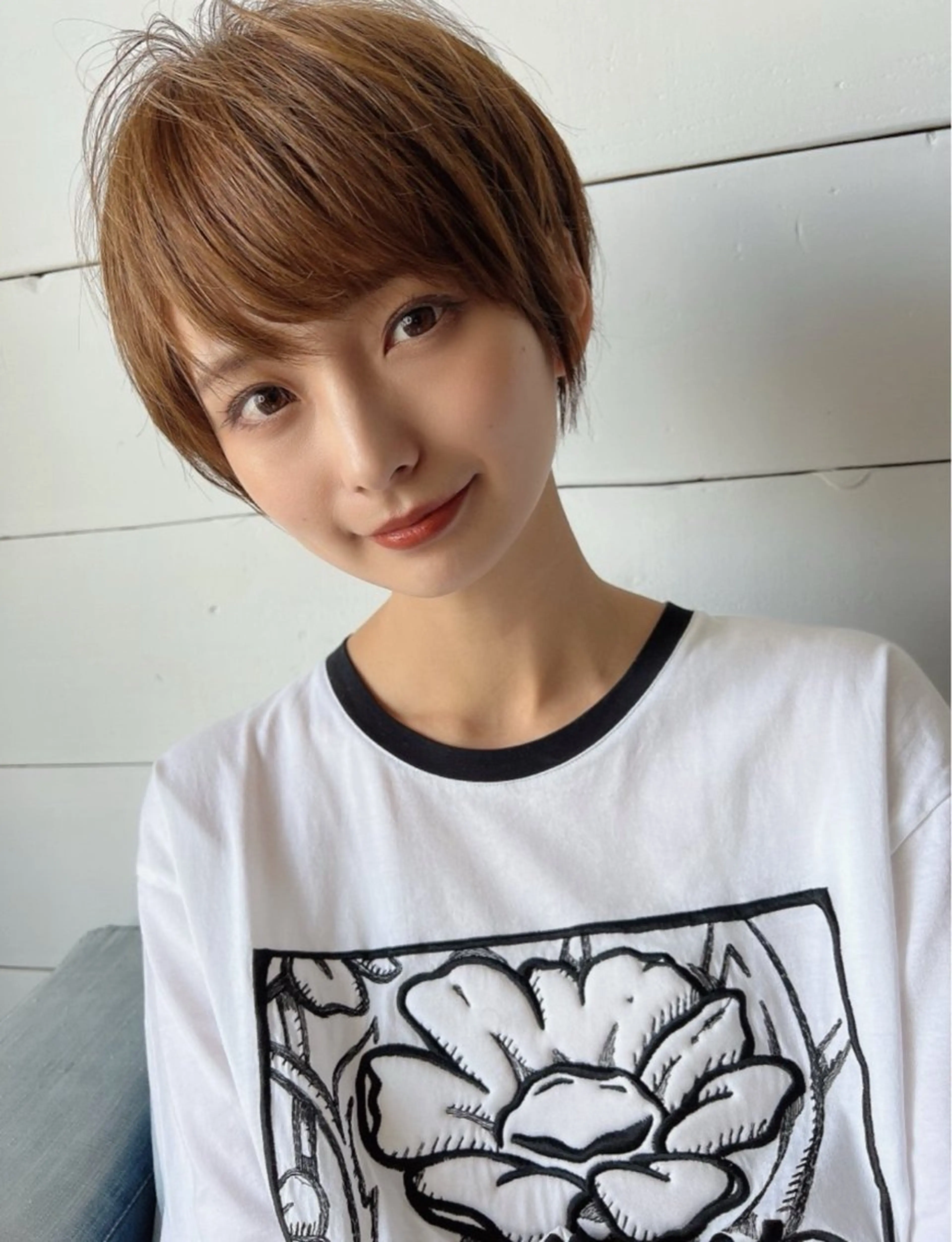 ショート ショートヘア カット ヘアカラー トリートメント 髪質改善/透明感艶 カラー/💎まな💎のヘアスタイル