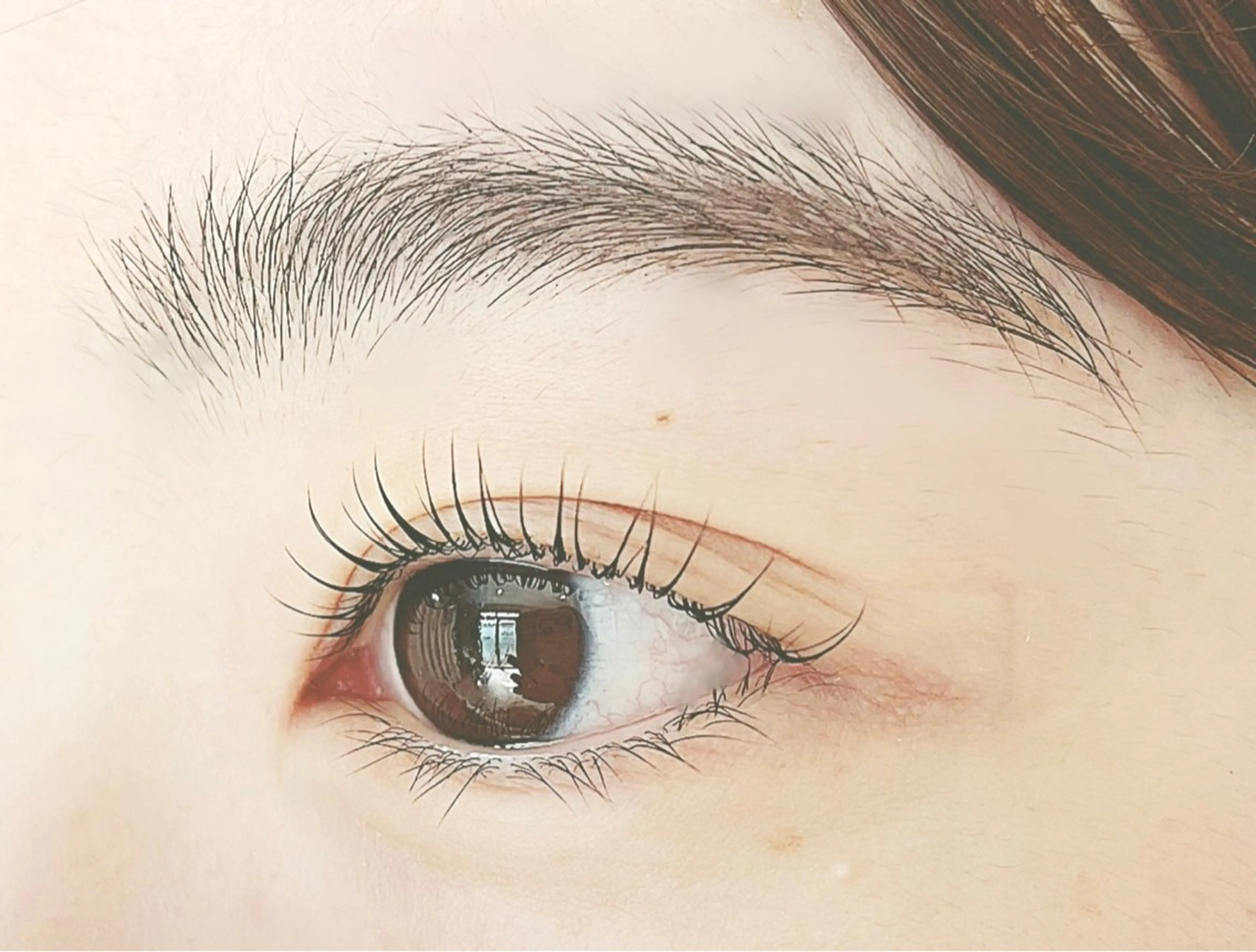 マツエク・マツパ フラットラッシュ パリジェンヌラッシュリフト セーブル 一重×まつ毛パーマ ボリュームラッシュ eyelash salon sopo所属・sopo 山口のマツエク・マツパデザイン