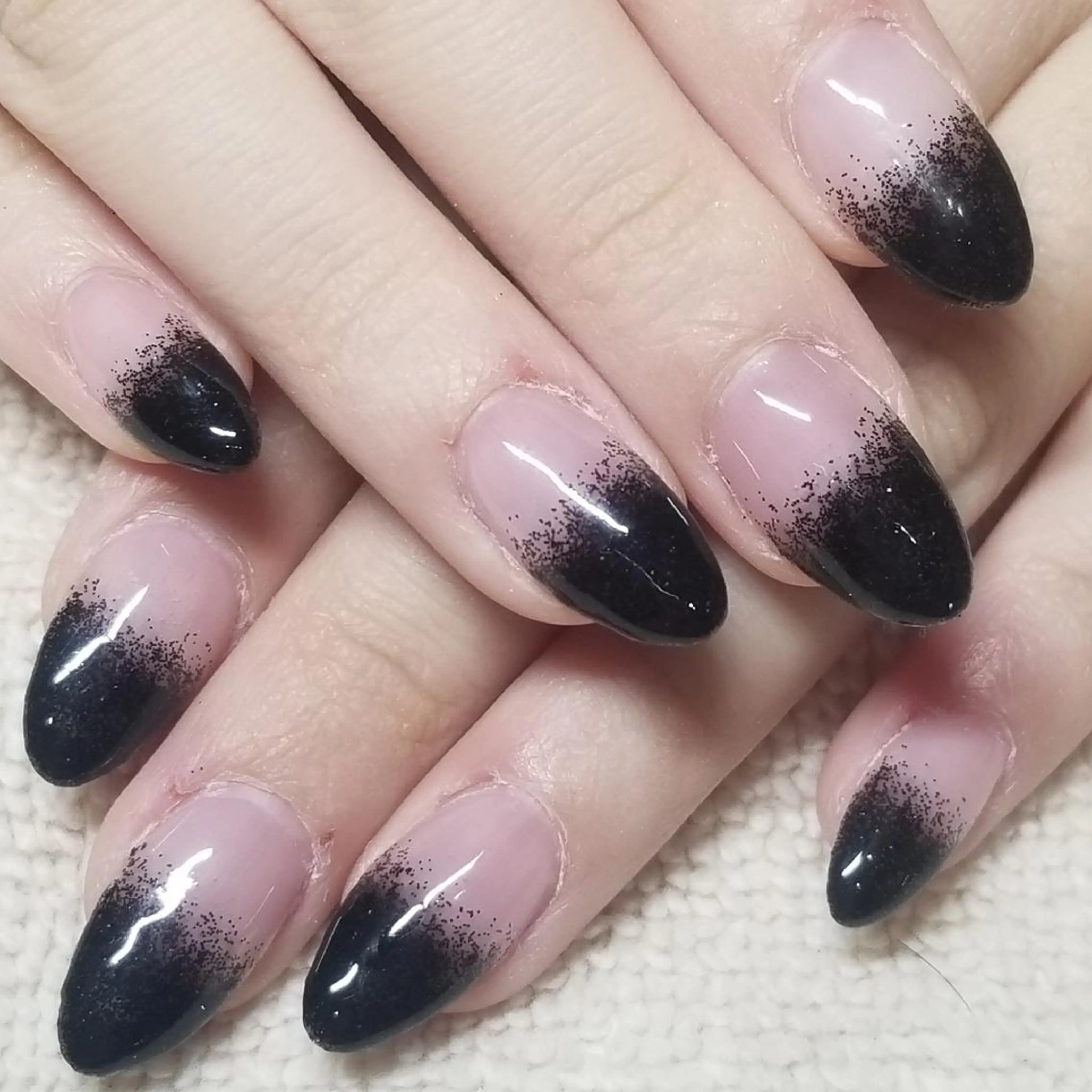 ネイル グラデーション ラメ(グリッター) ワンカラーネイル ハンドネイル よしだ ひろきのネイルデザイン