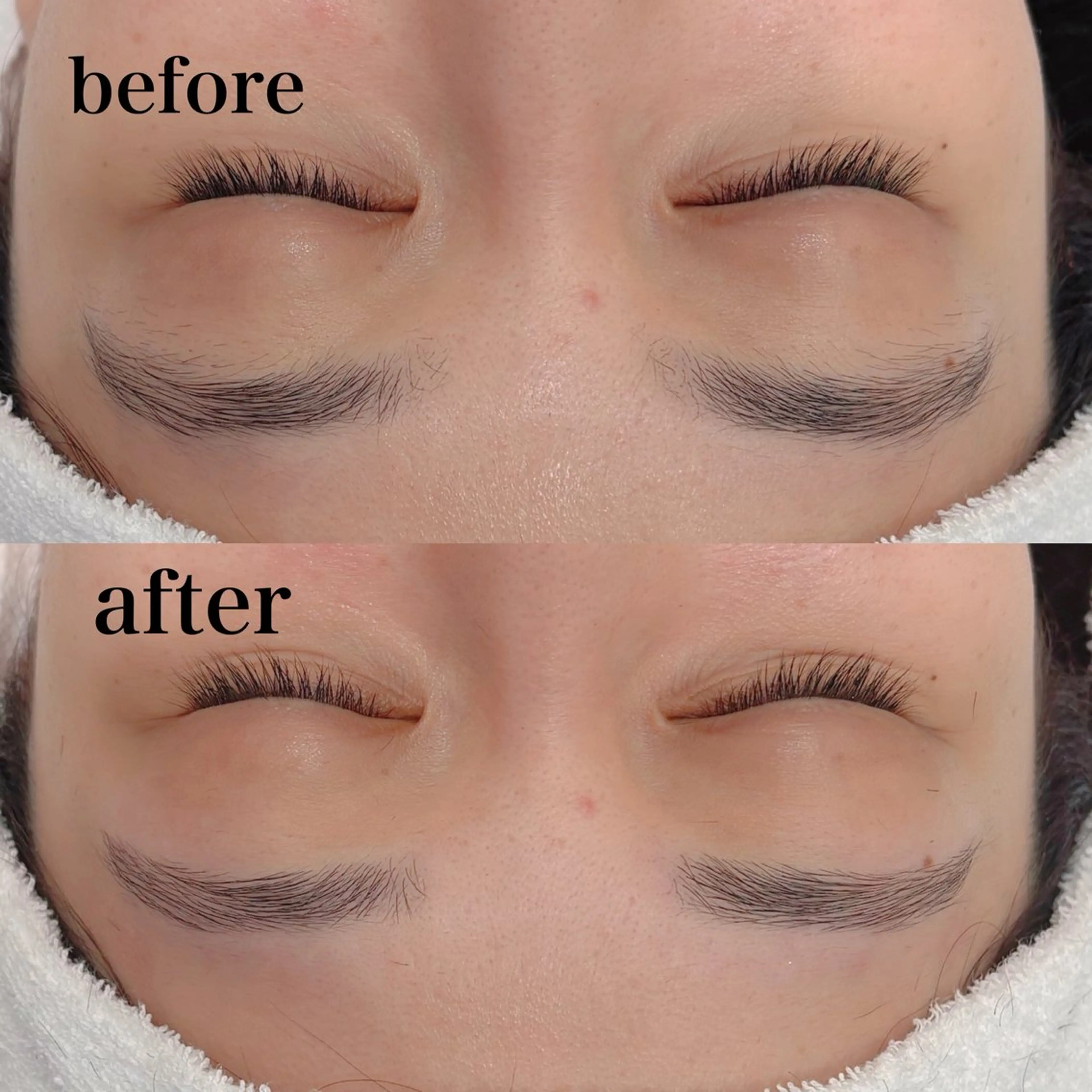 アイブロウ ワックス脱毛 眉カット PROGRESS あかり❤️‍🔥のマツエク・マツパデザイン