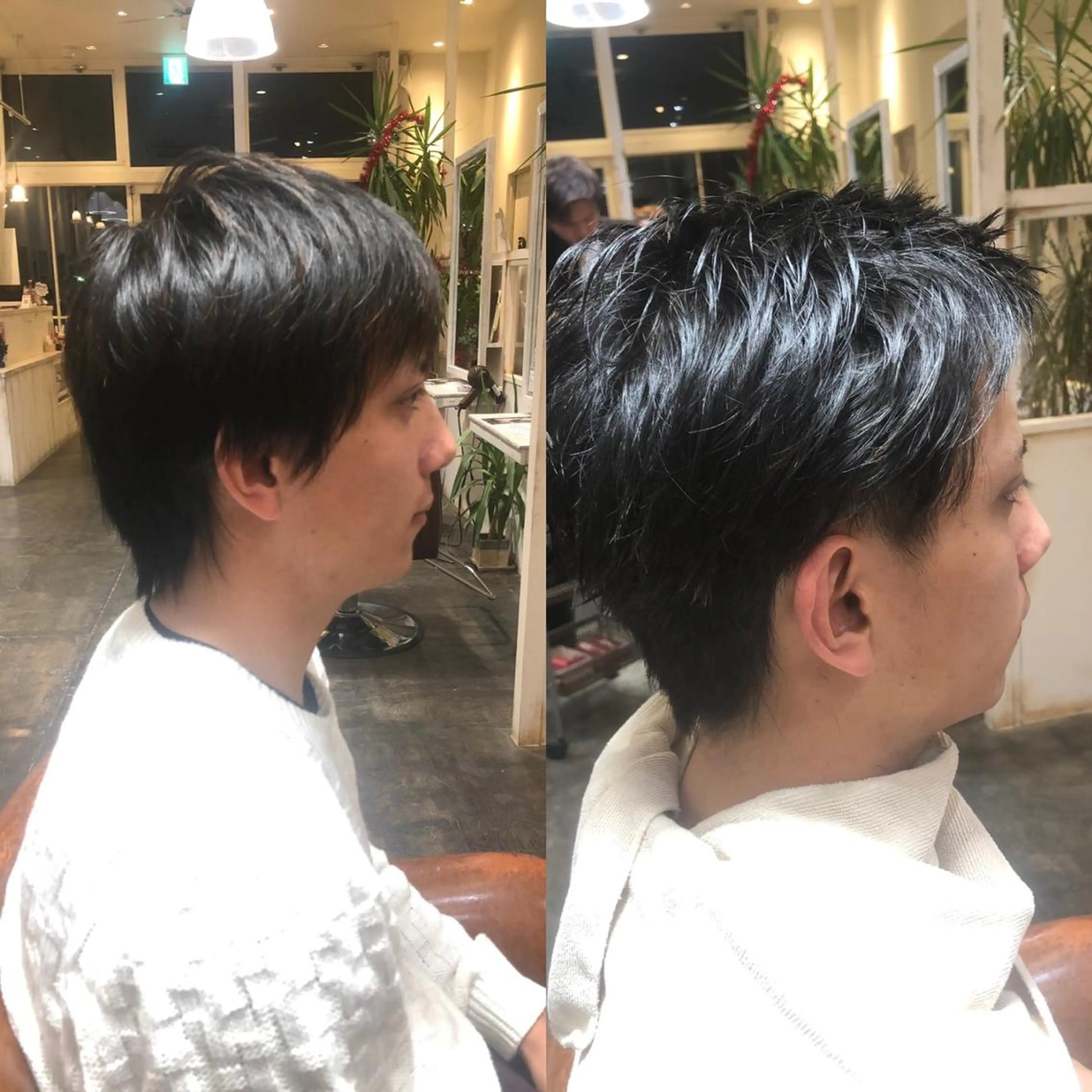 午後限定【新規】メンズカット+ナチュラルカラーの写真