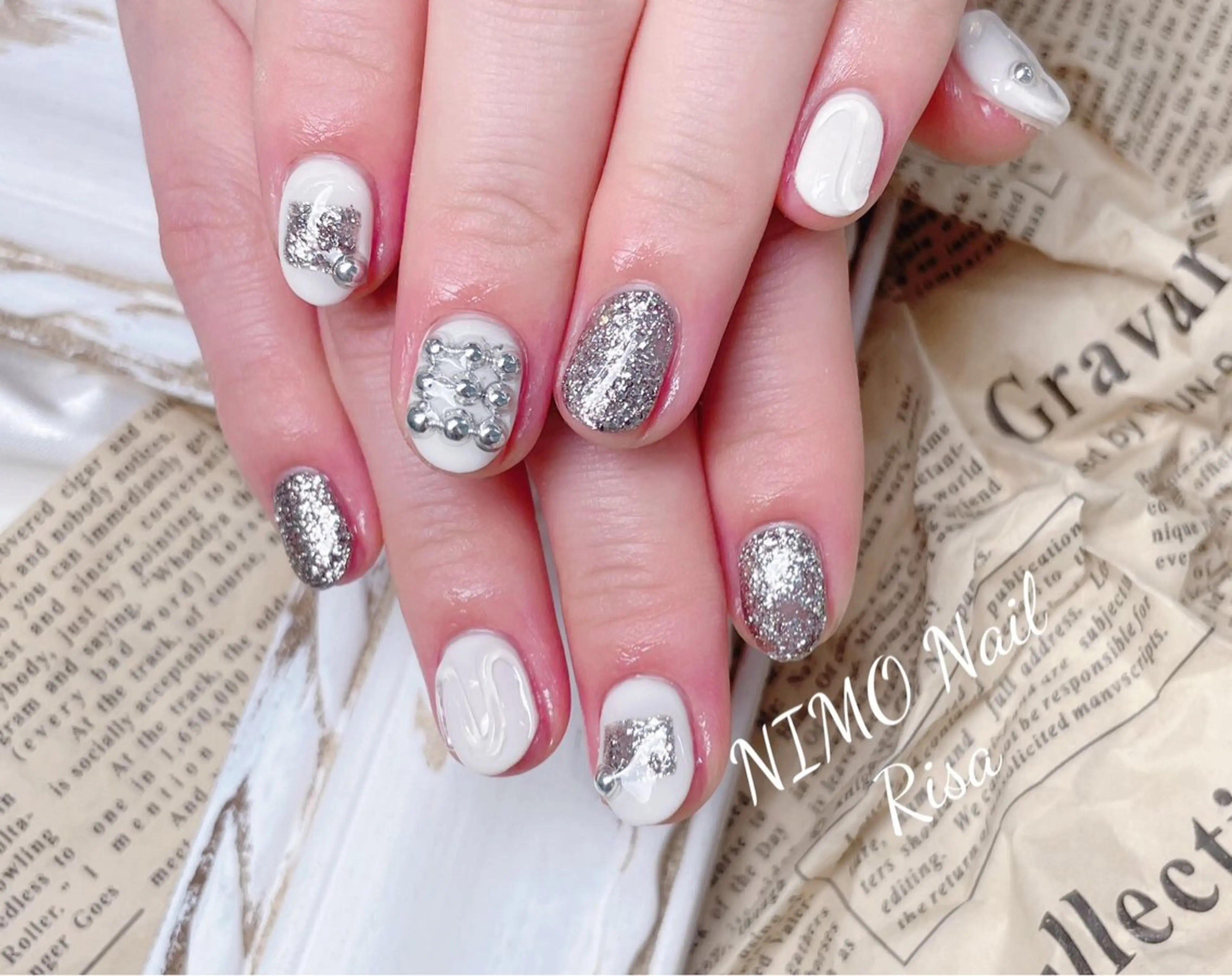 ネイル ハンドネイル RI SA☀️ リサのネイルデザイン