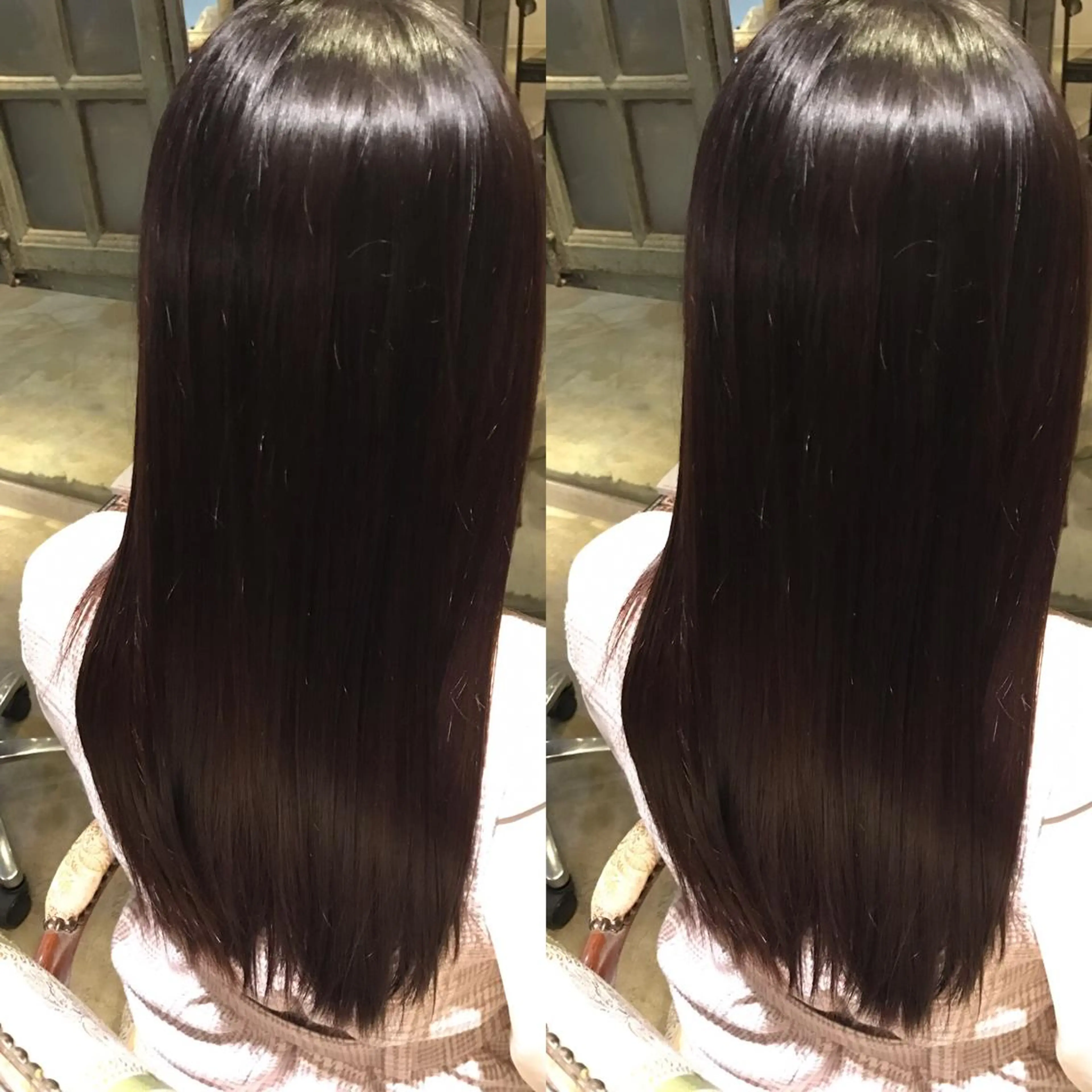 ロング 縮毛矯正 こう ちゃんのヘアスタイル