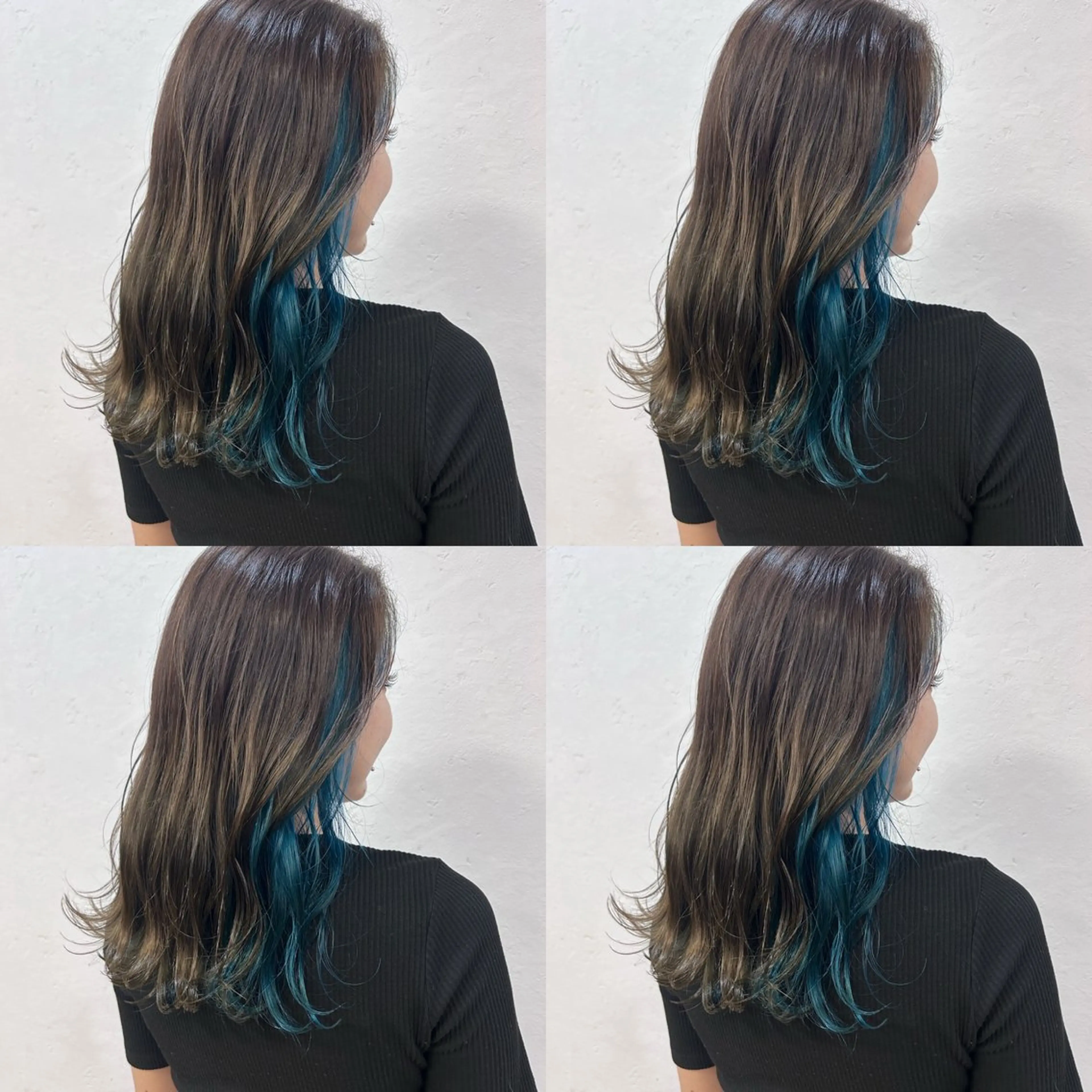 セミロング 1/f hair space所属・河口 友里のヘアスタイル