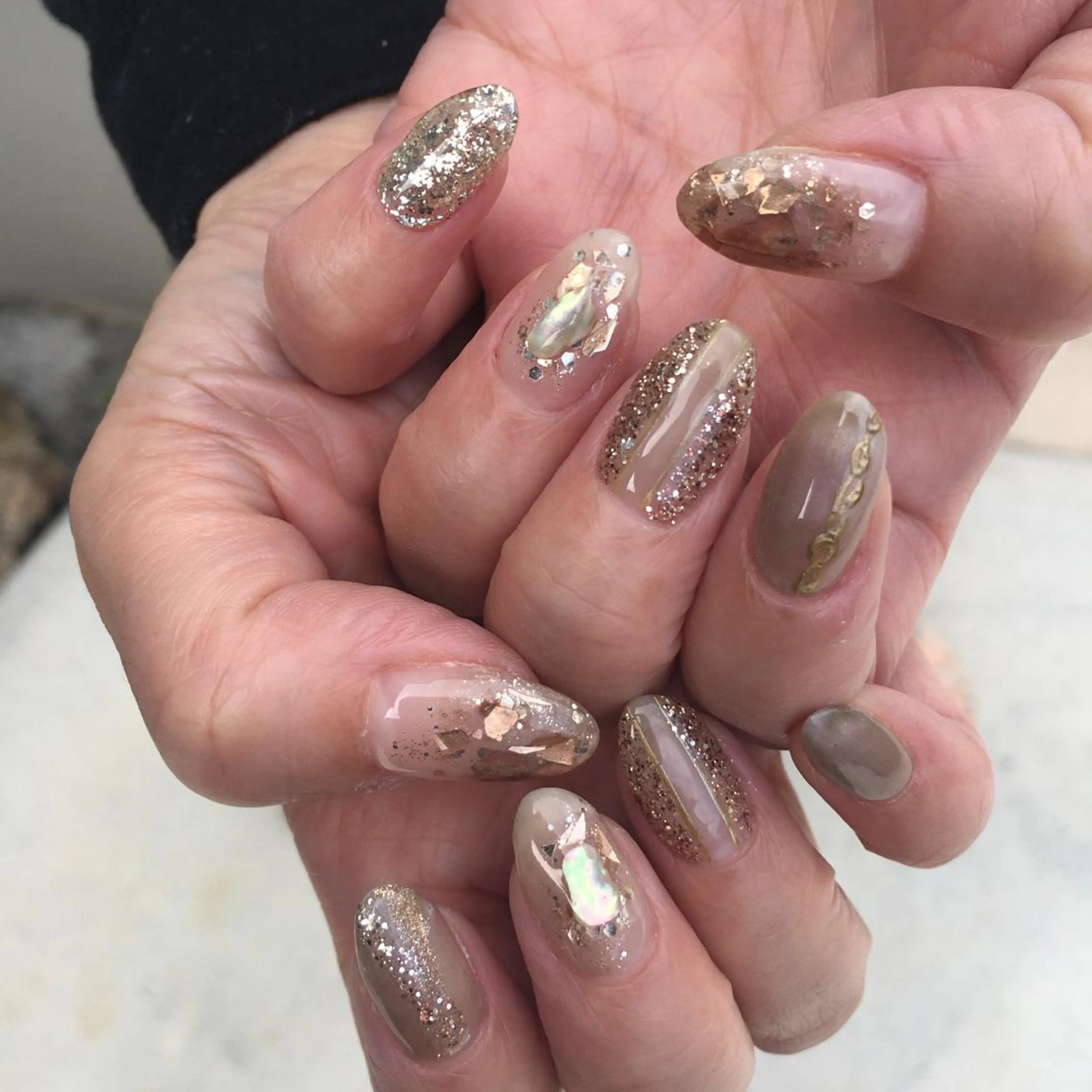 ネイル 下重 舞のネイルデザイン