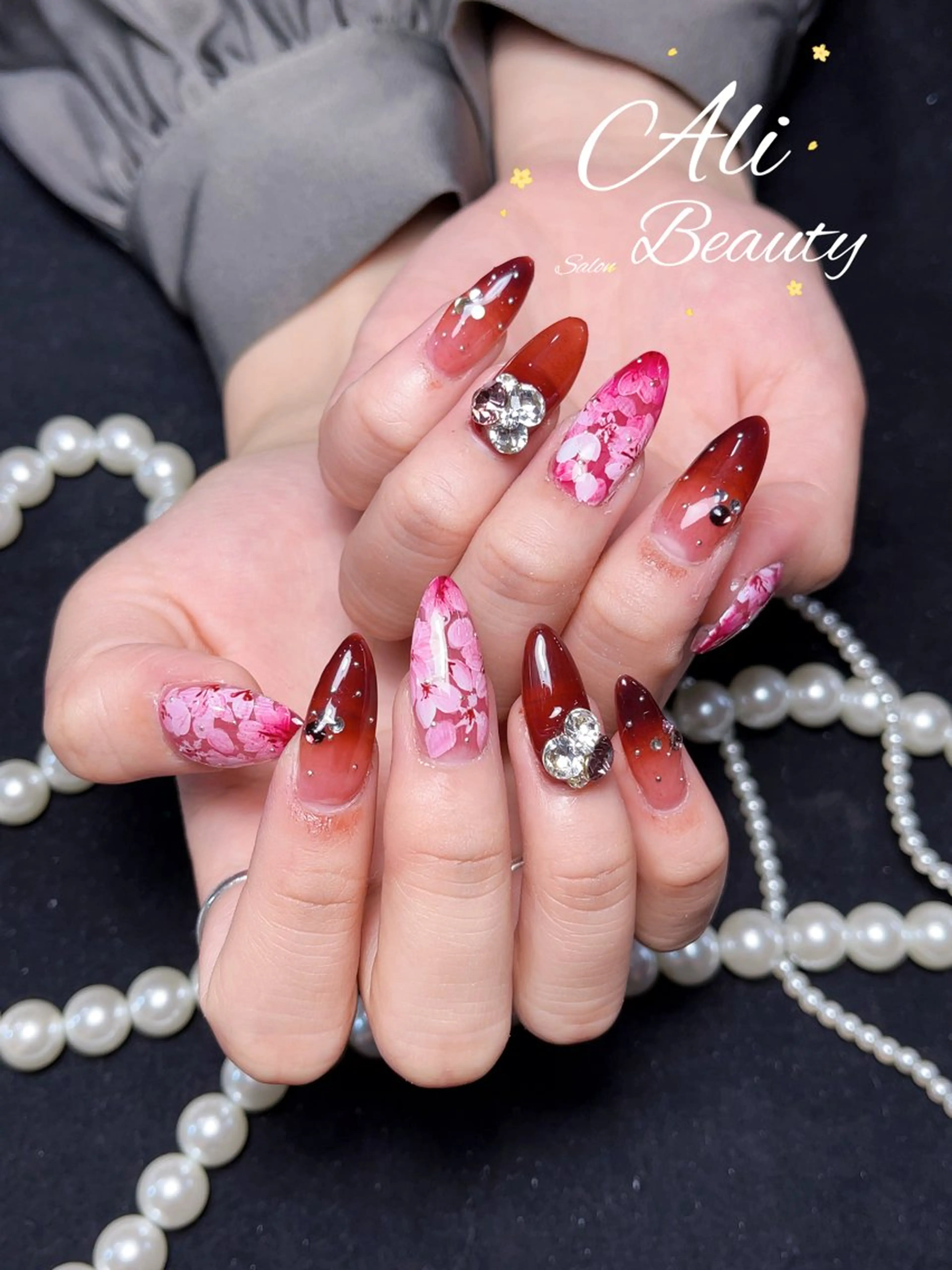 ネイル Ali 新小岩 ネイル専門のネイルデザイン